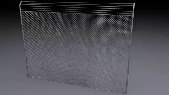 Electric Fence v2 3D model