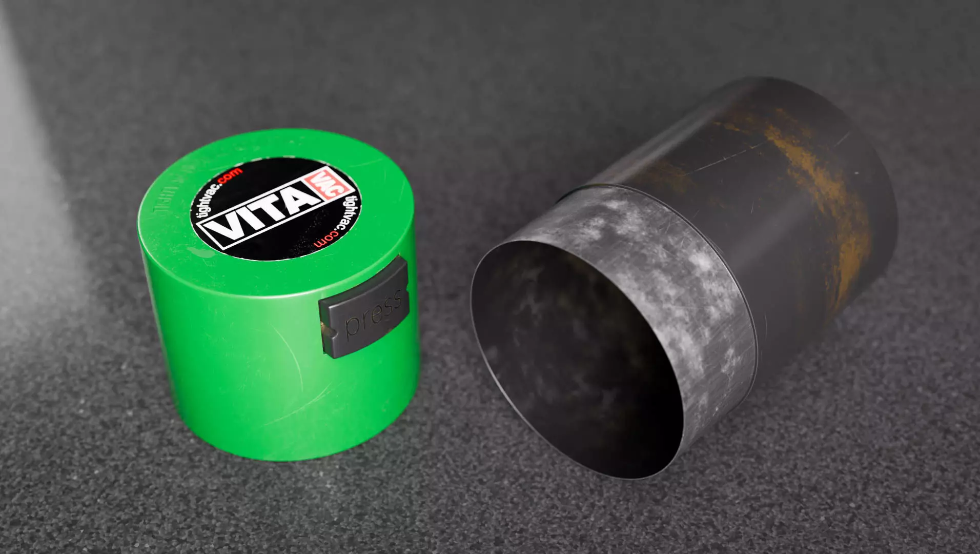 TightPac - VitaVac - PocketVac Low-poly 3D model_1