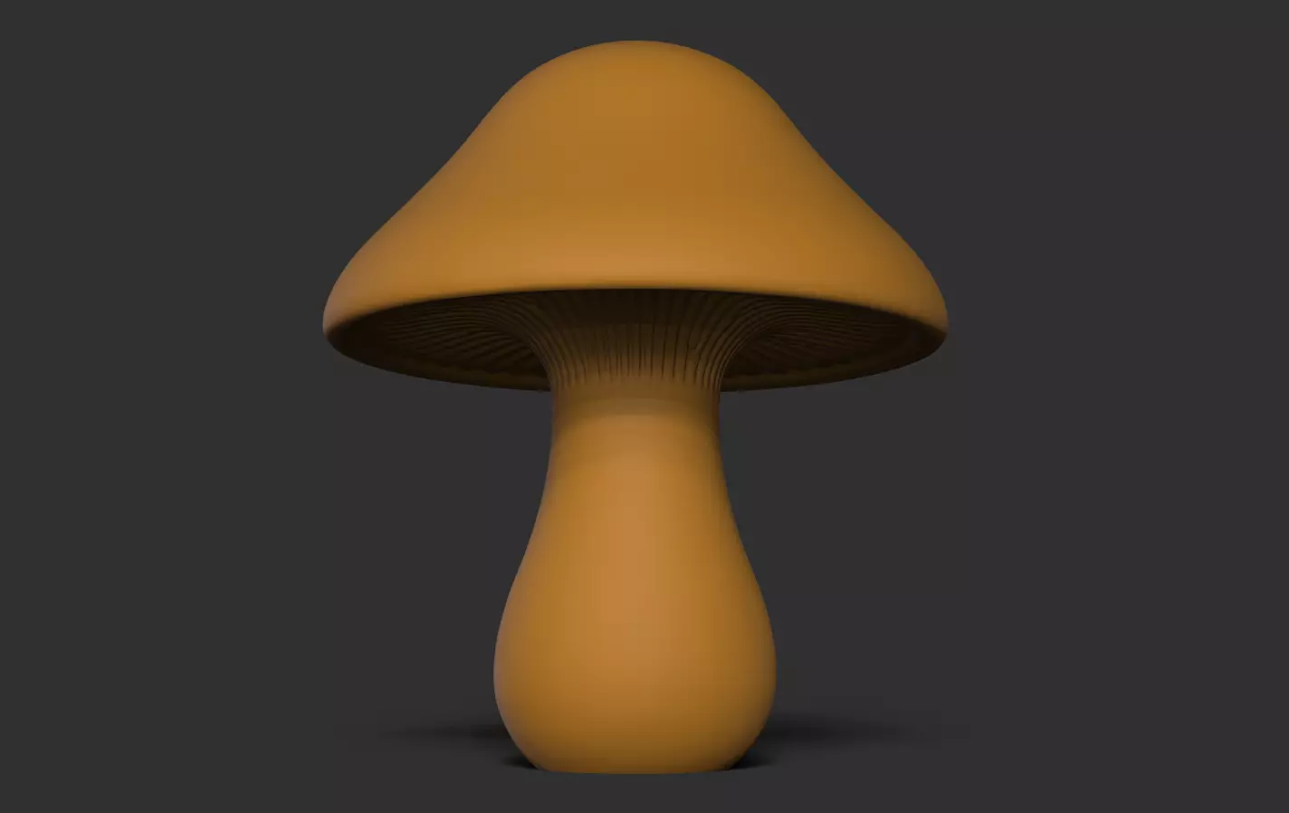 Mushroom 3D print model_13