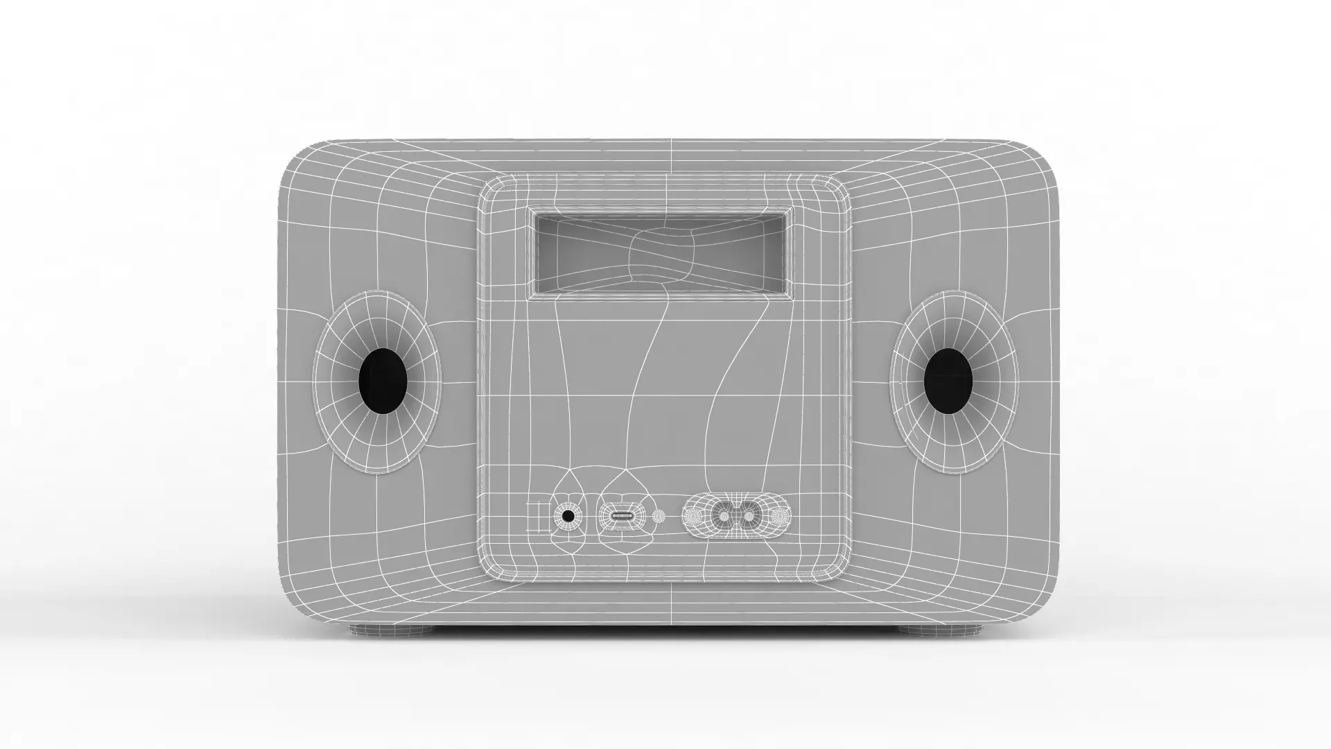 Wireless Bluetooth Speaker 3D model_9