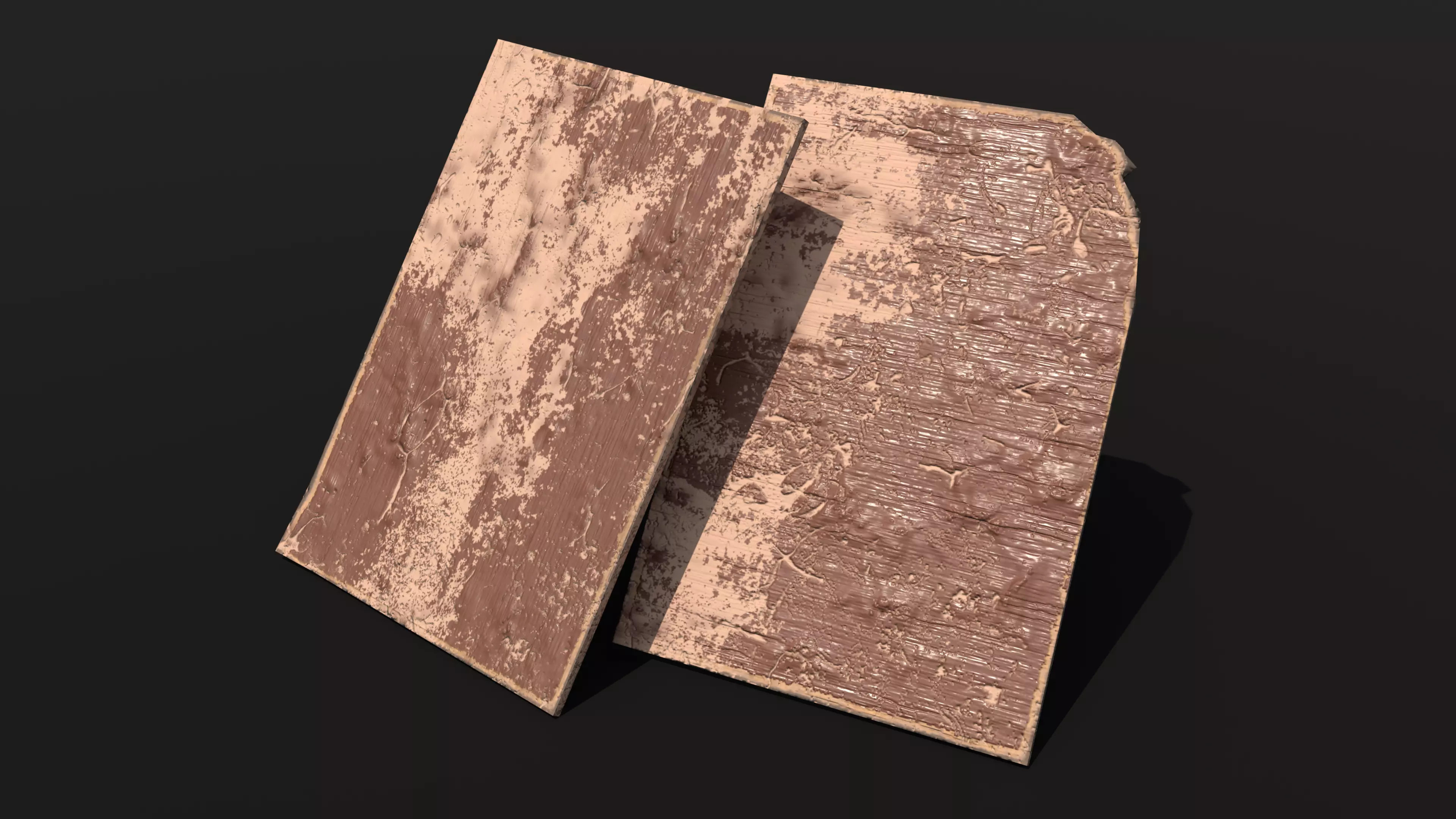 Trash Low-poly 3D model_12