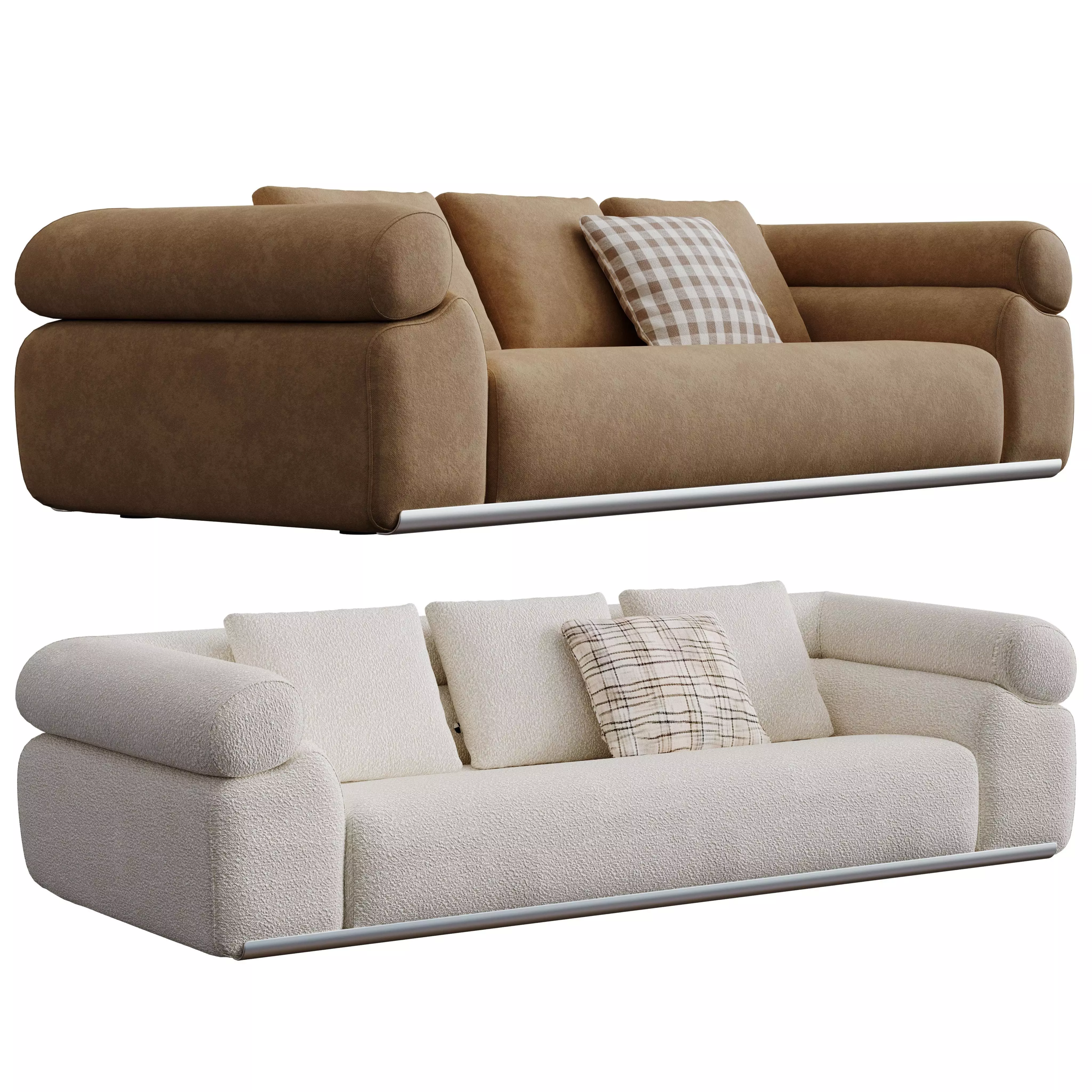  Coupe Sofa  3D model_4