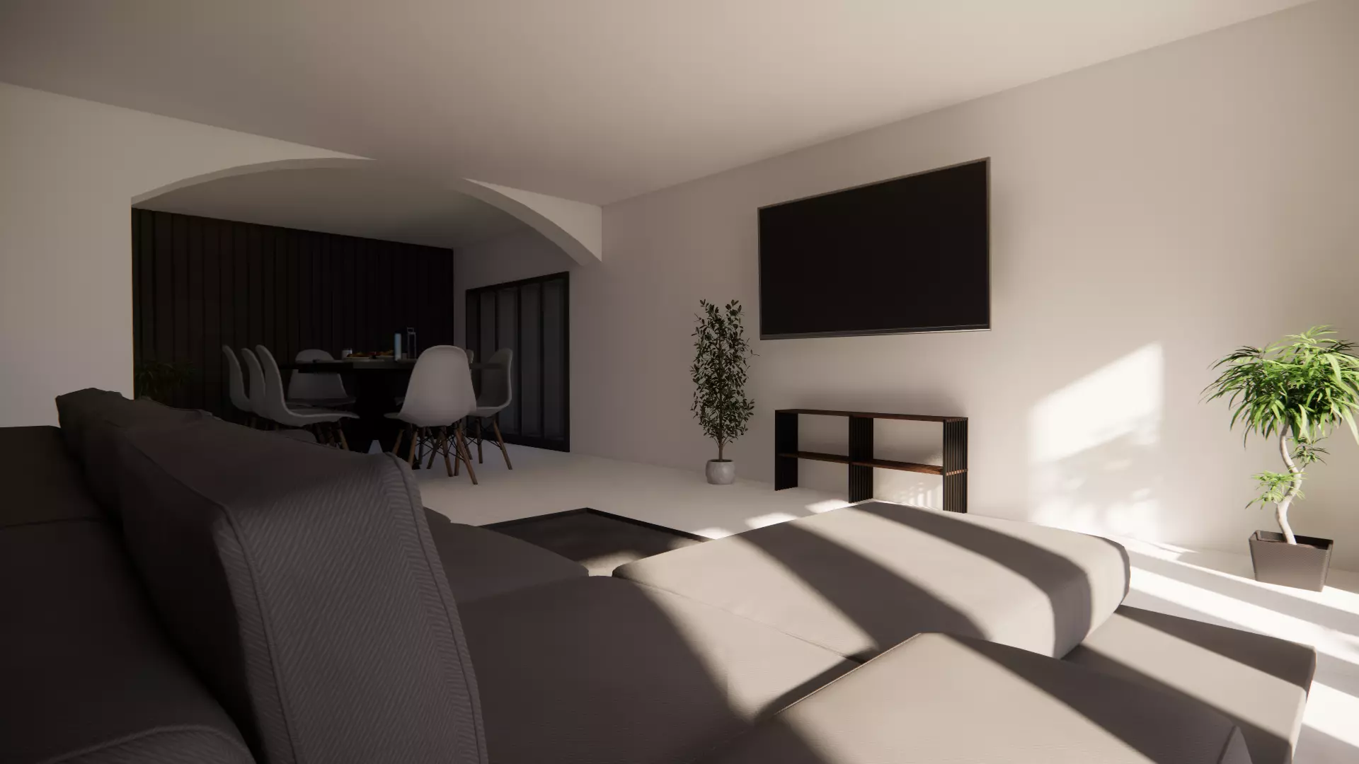 Modern House  3D model_3