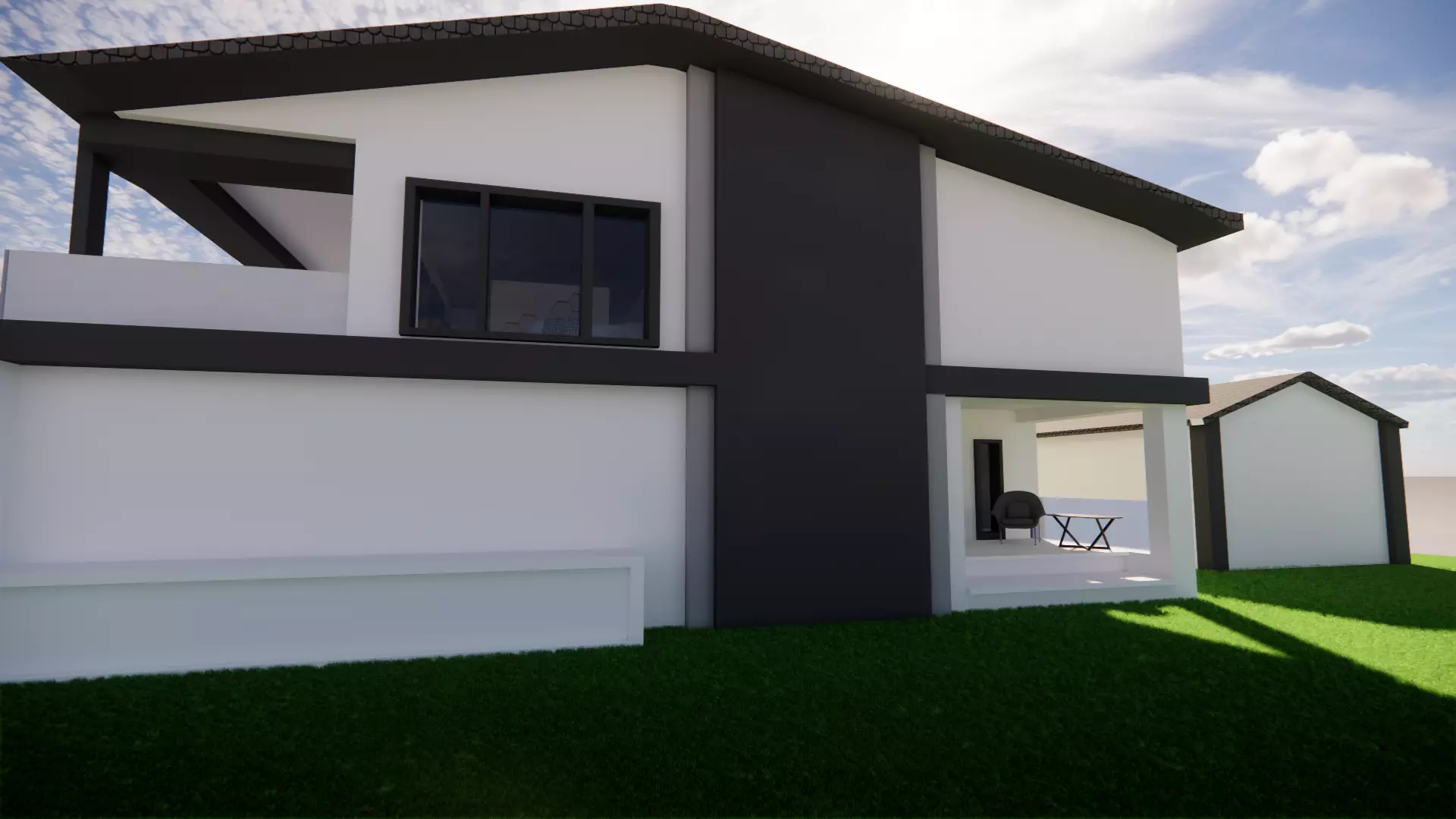 Modern House  3D model_9