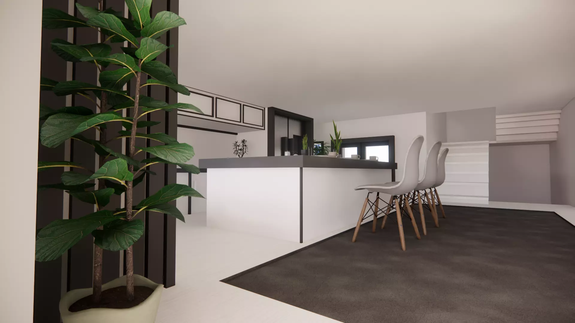 Modern House  3D model_0