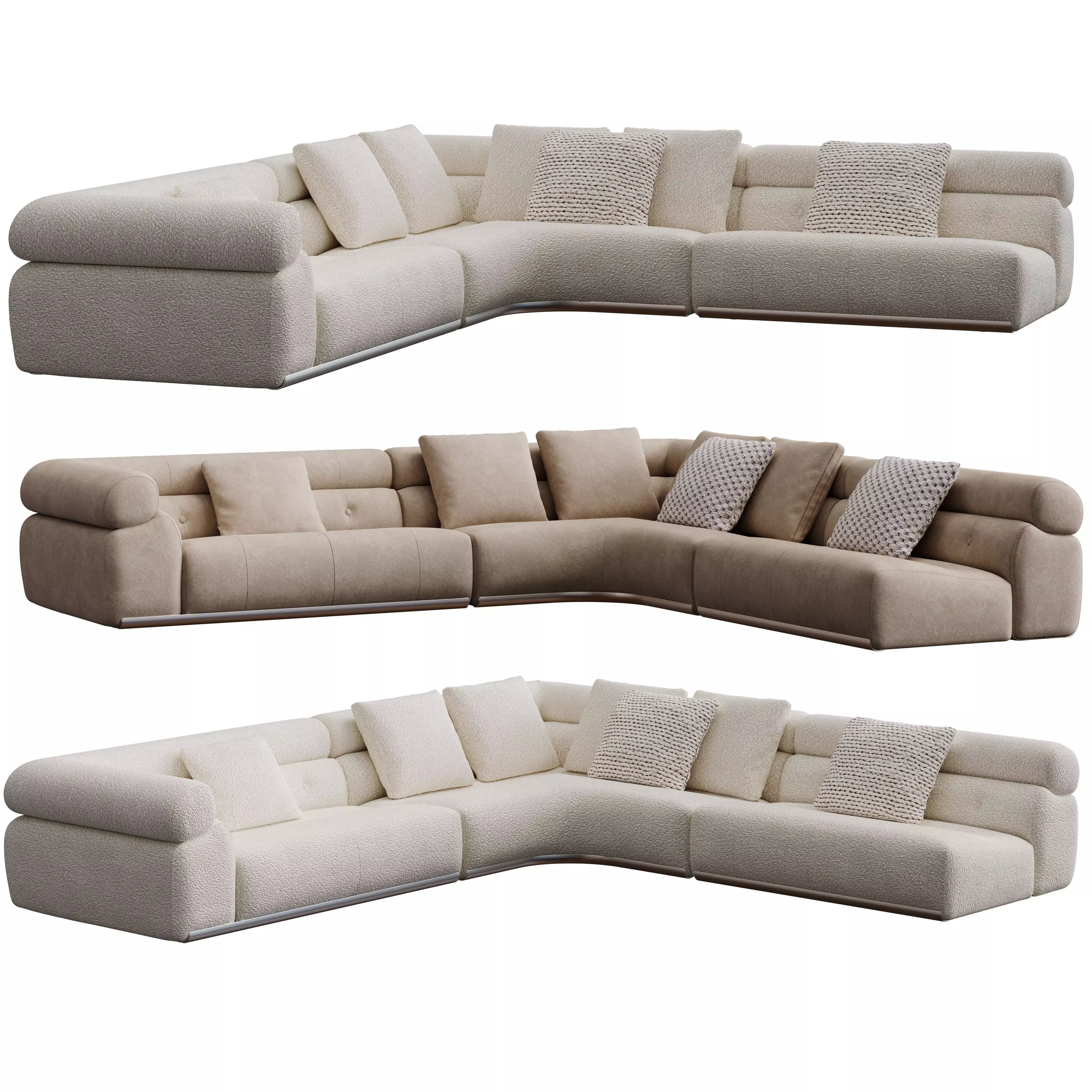 Coupe Sofa  3D model_3