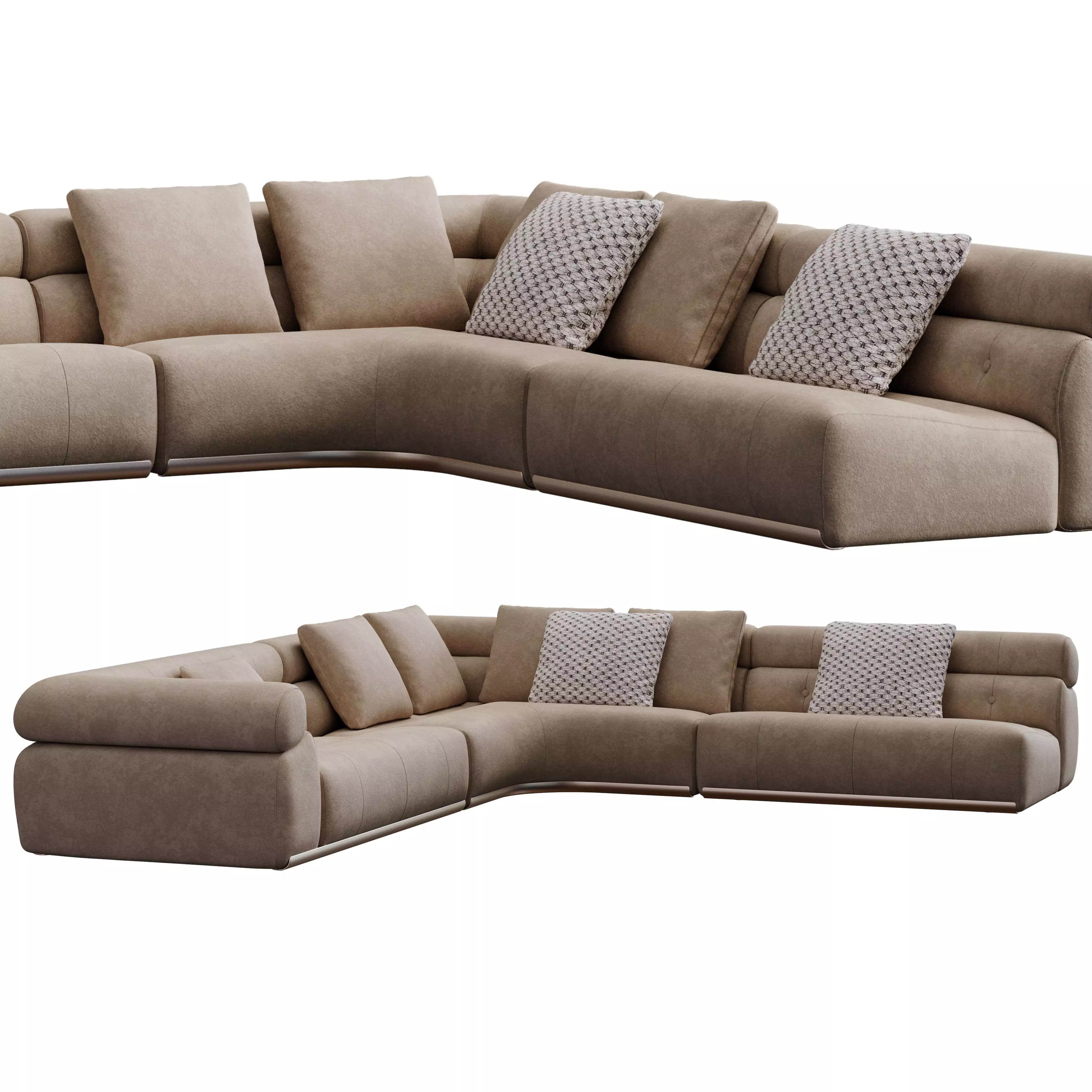 Coupe Sofa  3D model_0