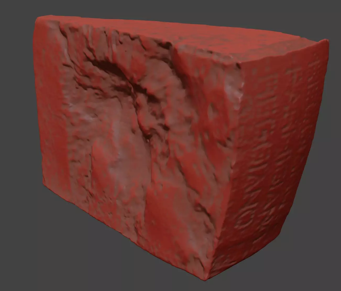 Cheese 3D model_7