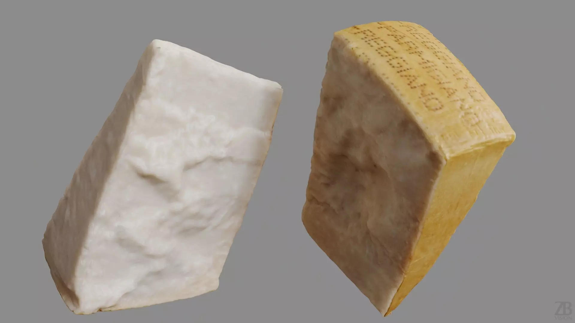 Cheese 3D model_8