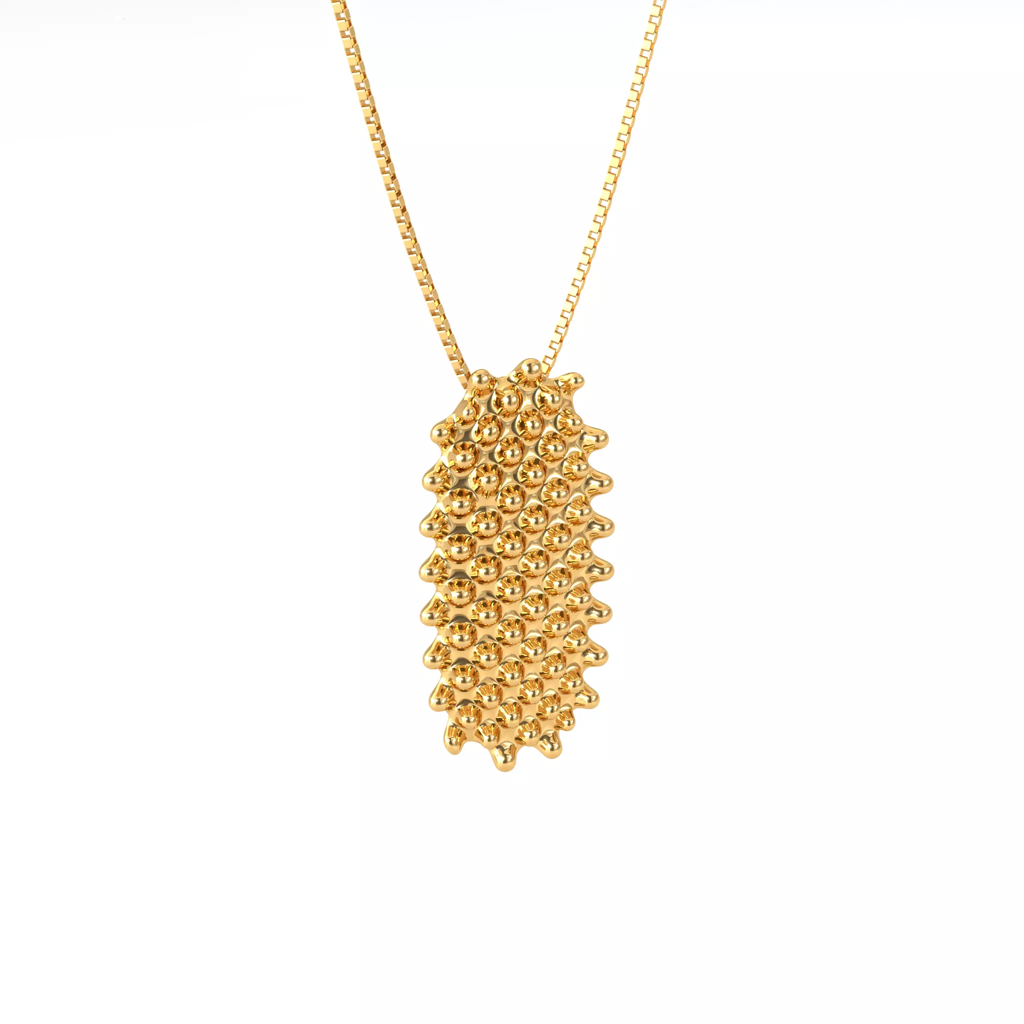 Blobs Pendant Necklace 3D Jewelry 3D print model_0