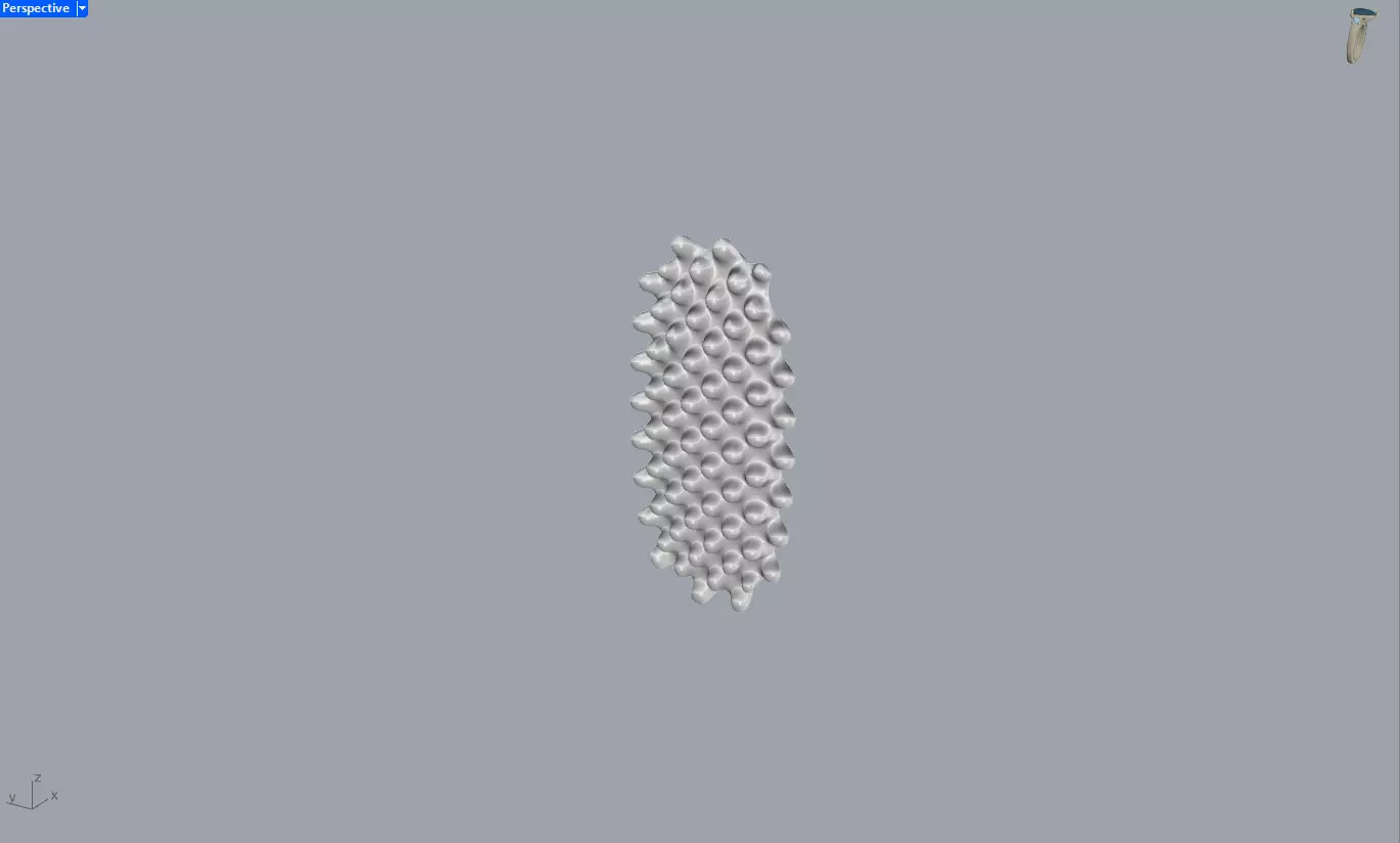 Blobs Pendant Necklace 3D Jewelry 3D print model_5