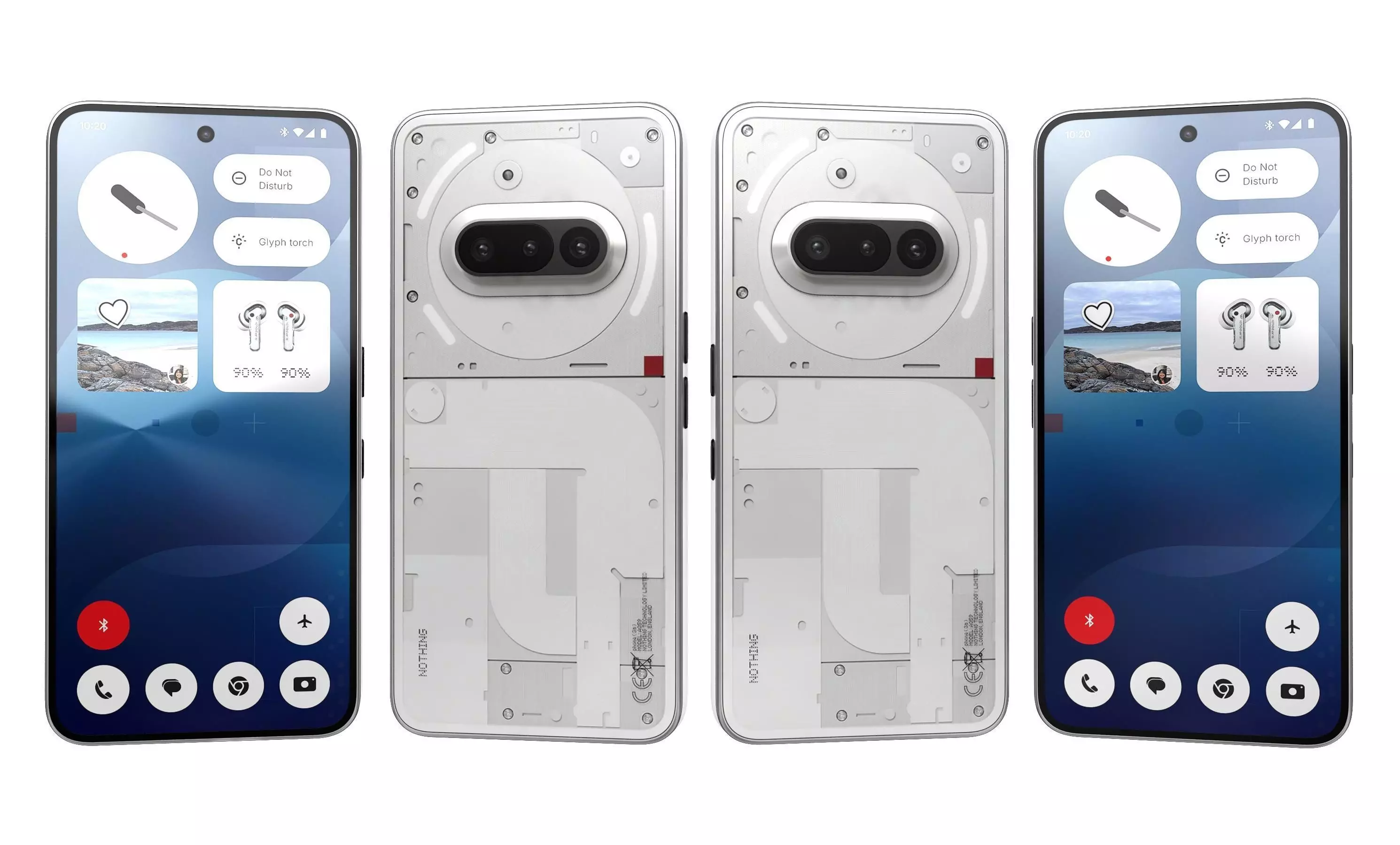 Nothing Phone 3a All Colors 3D model_5