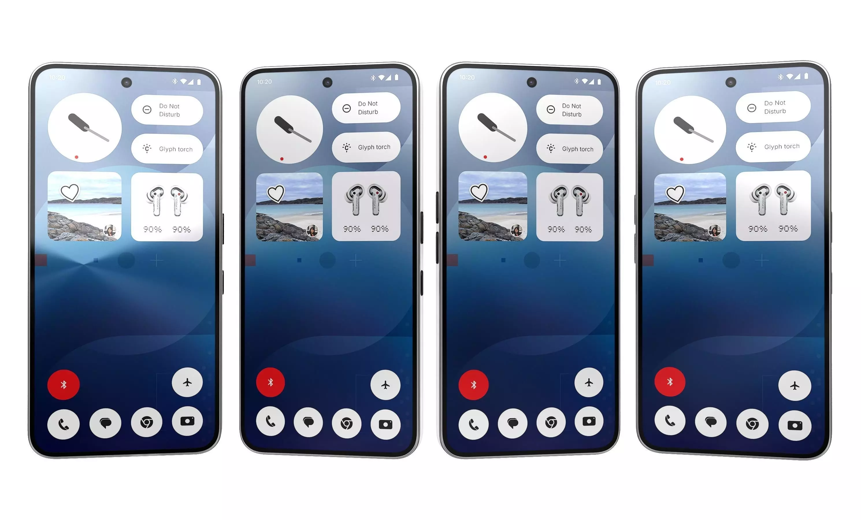 Nothing Phone 3a All Colors 3D model_4