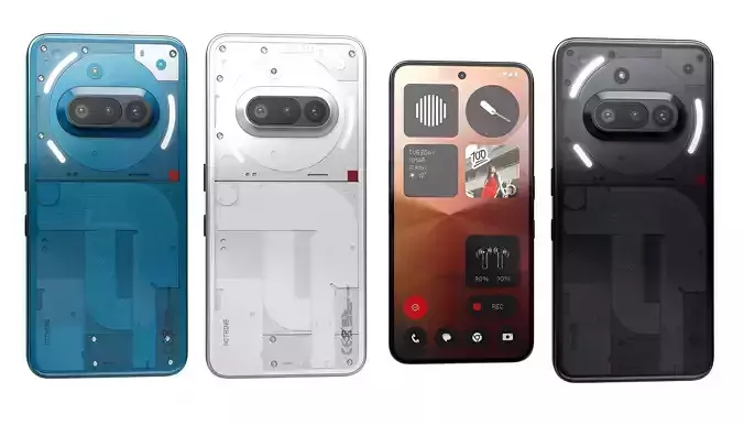Nothing Phone 3a All Colors