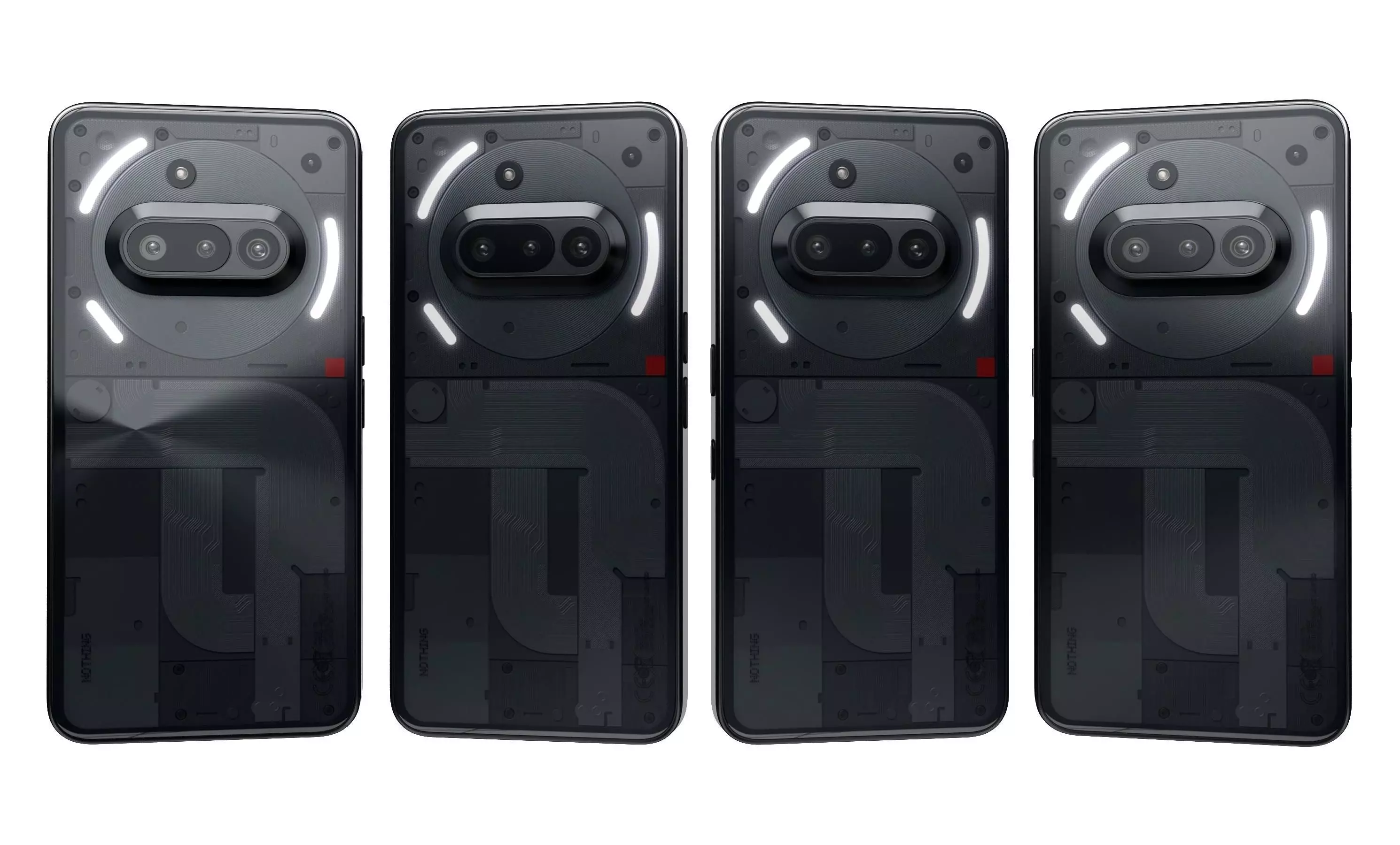 Nothing Phone 3a All Colors 3D model_11