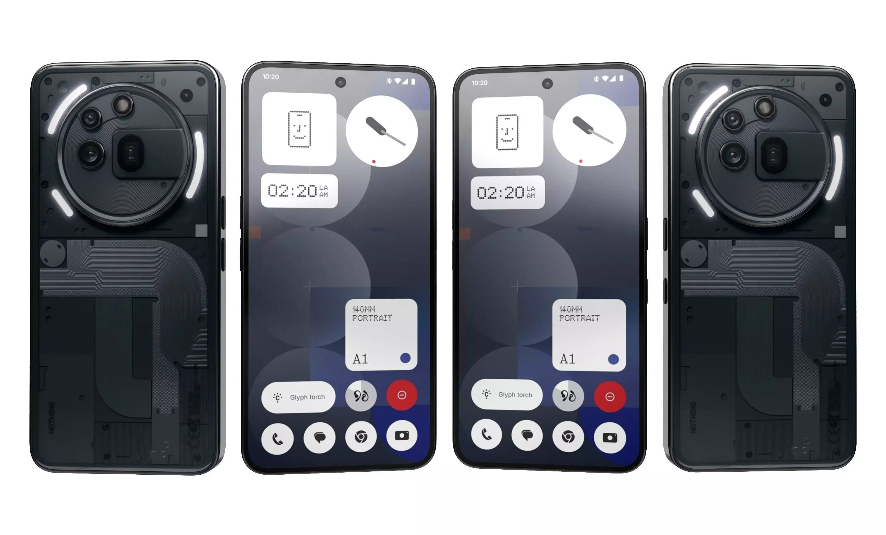 Nothing Phone 3a Pro Black 3D model_15