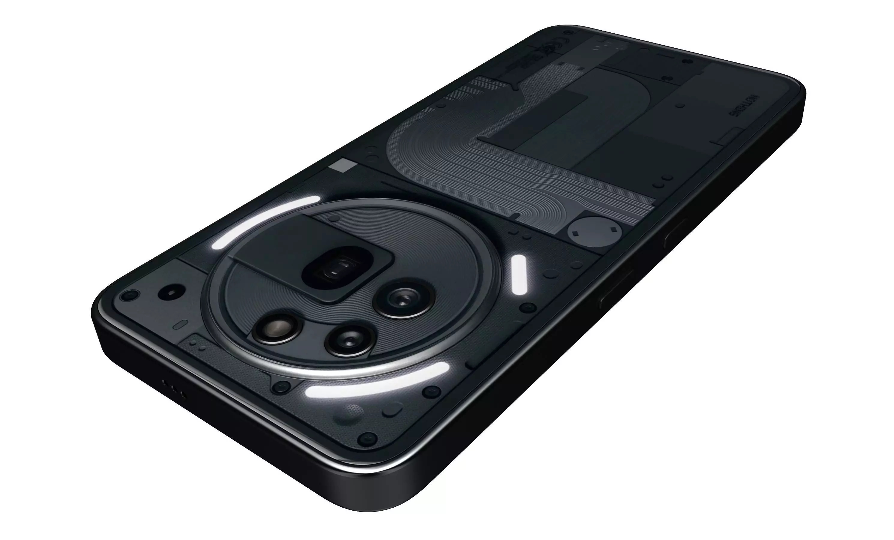 Nothing Phone 3a Pro Black 3D model_13