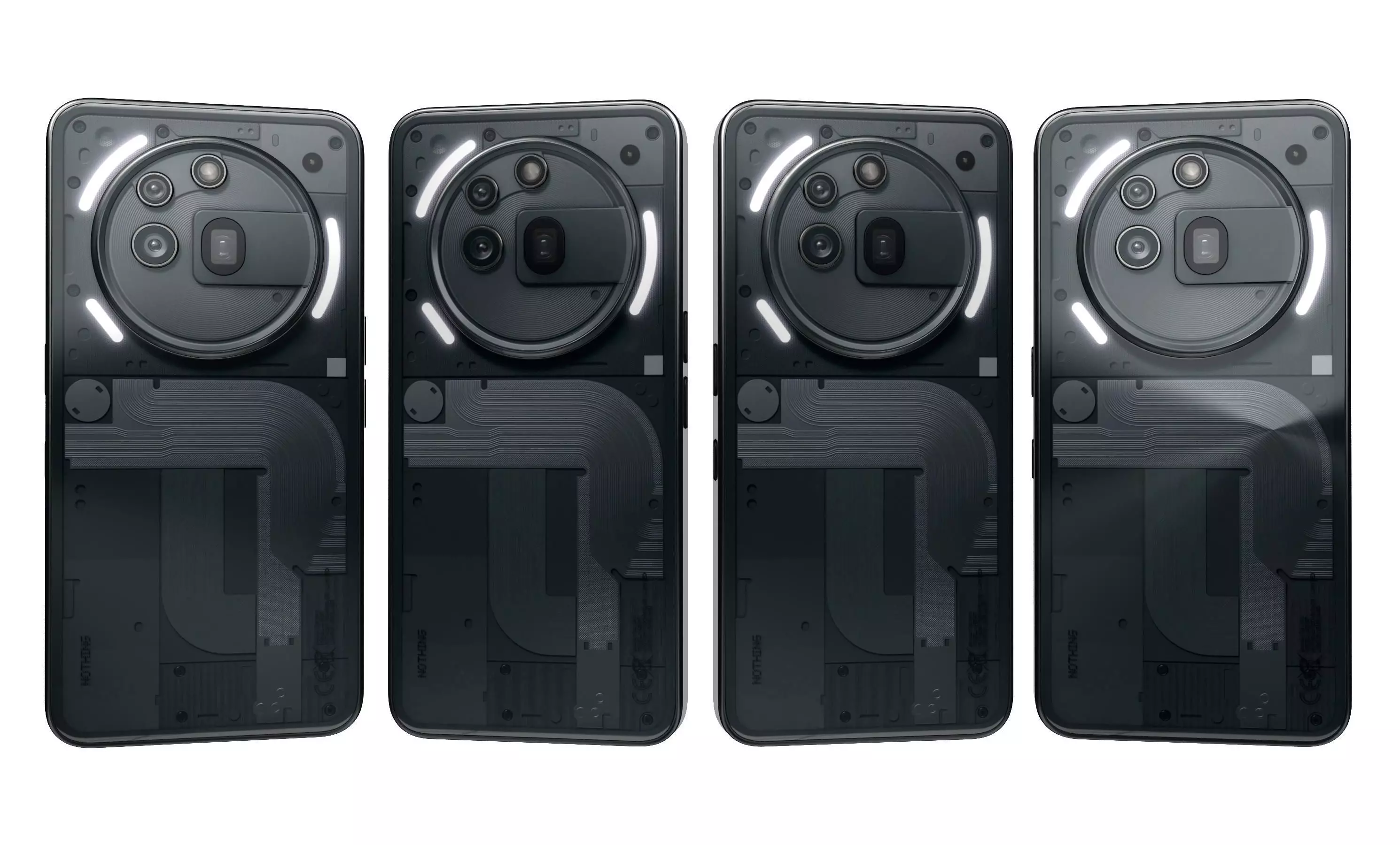 Nothing Phone 3a Pro Black 3D model_14