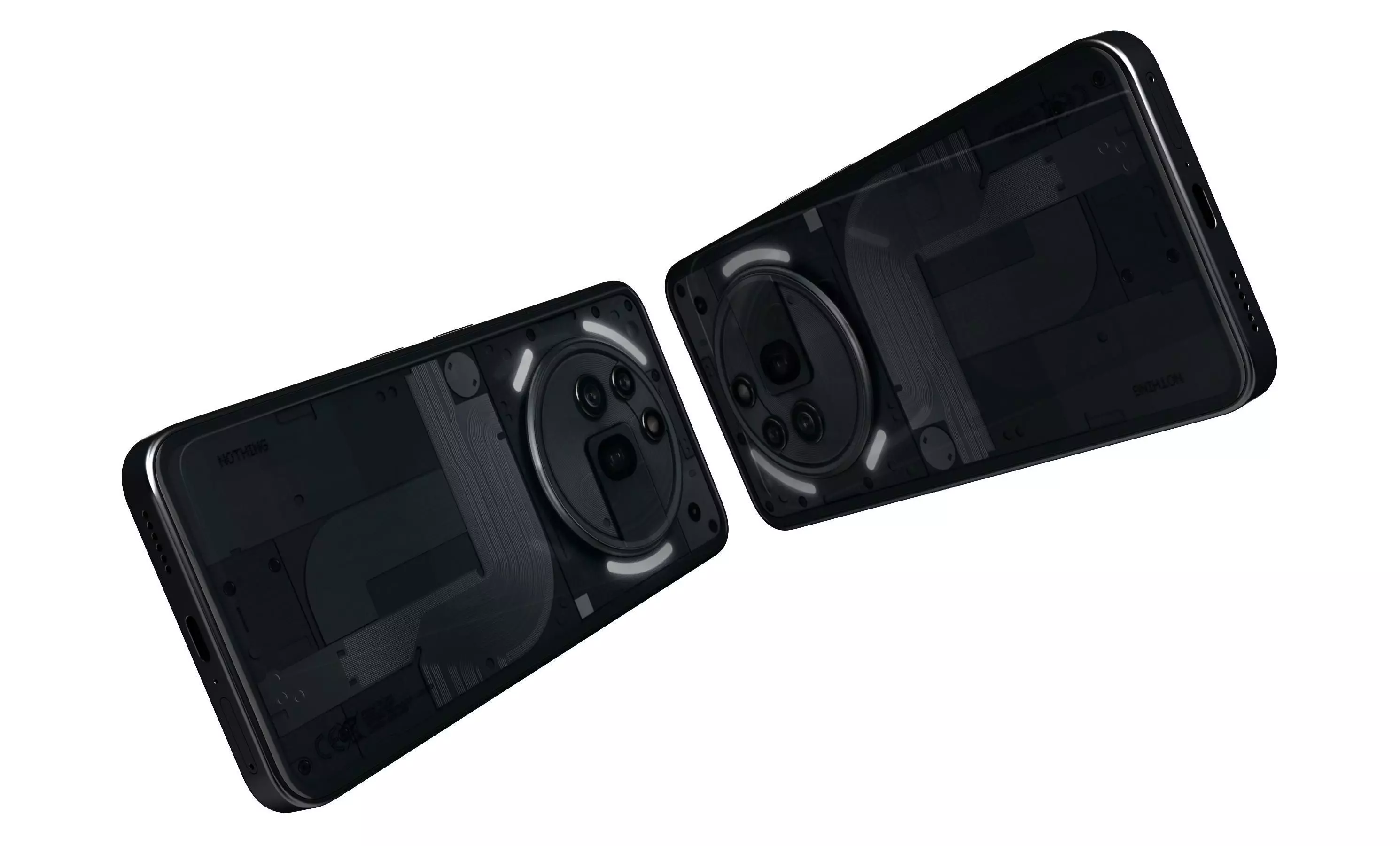 Nothing Phone 3a Pro Black 3D model_6