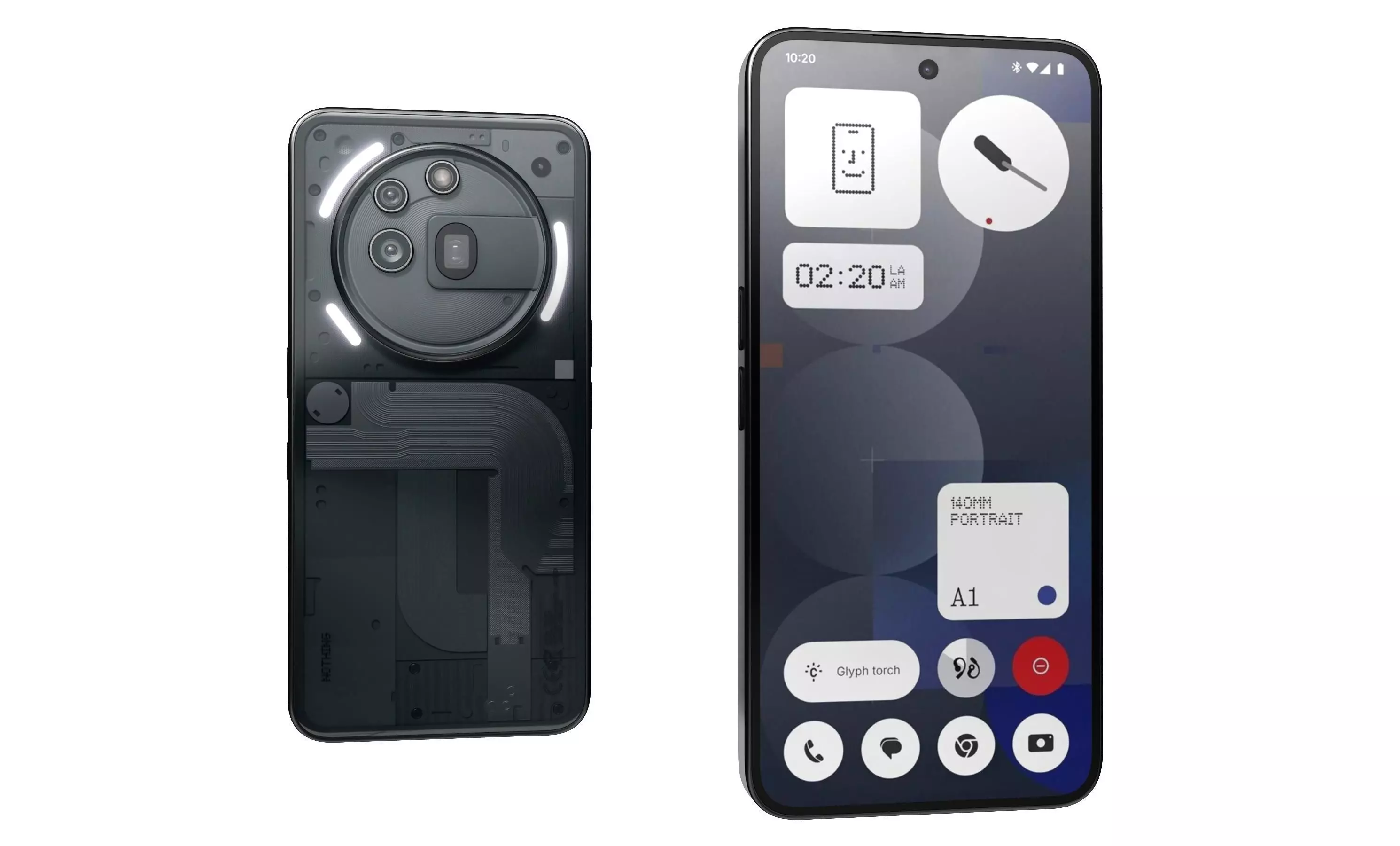 Nothing Phone 3a Pro Black 3D model_2