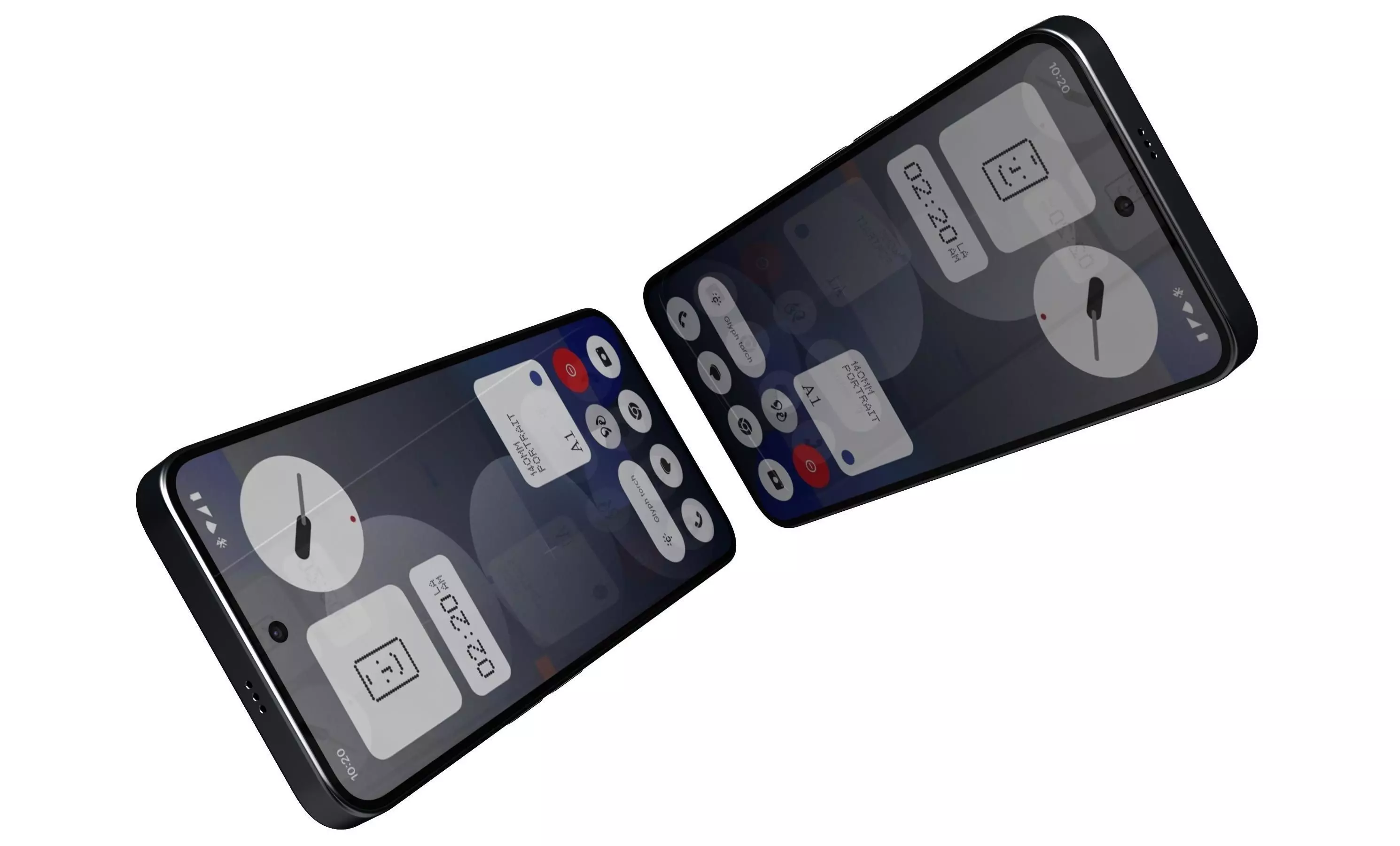 Nothing Phone 3a Pro Black 3D model_5