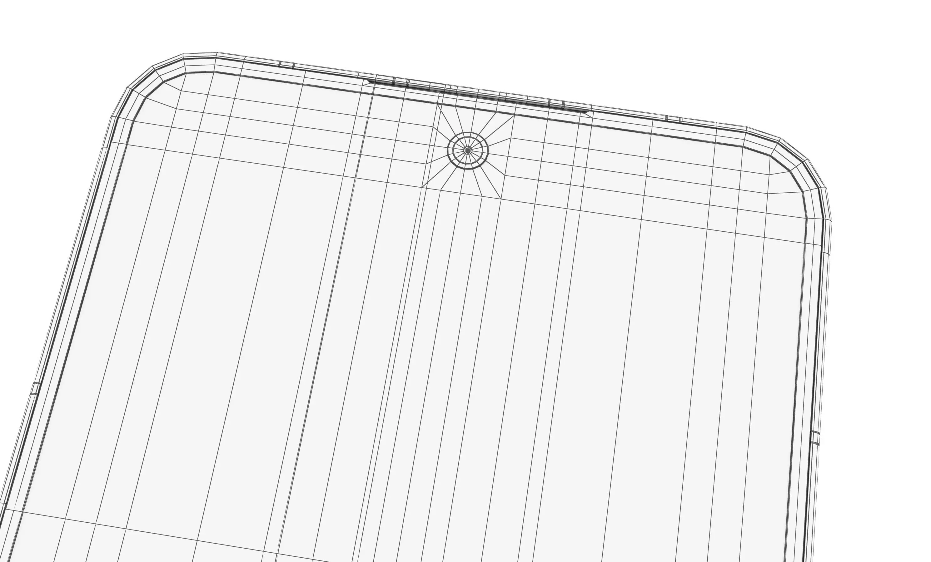 Nothing Phone 3a Pro Black 3D model_27