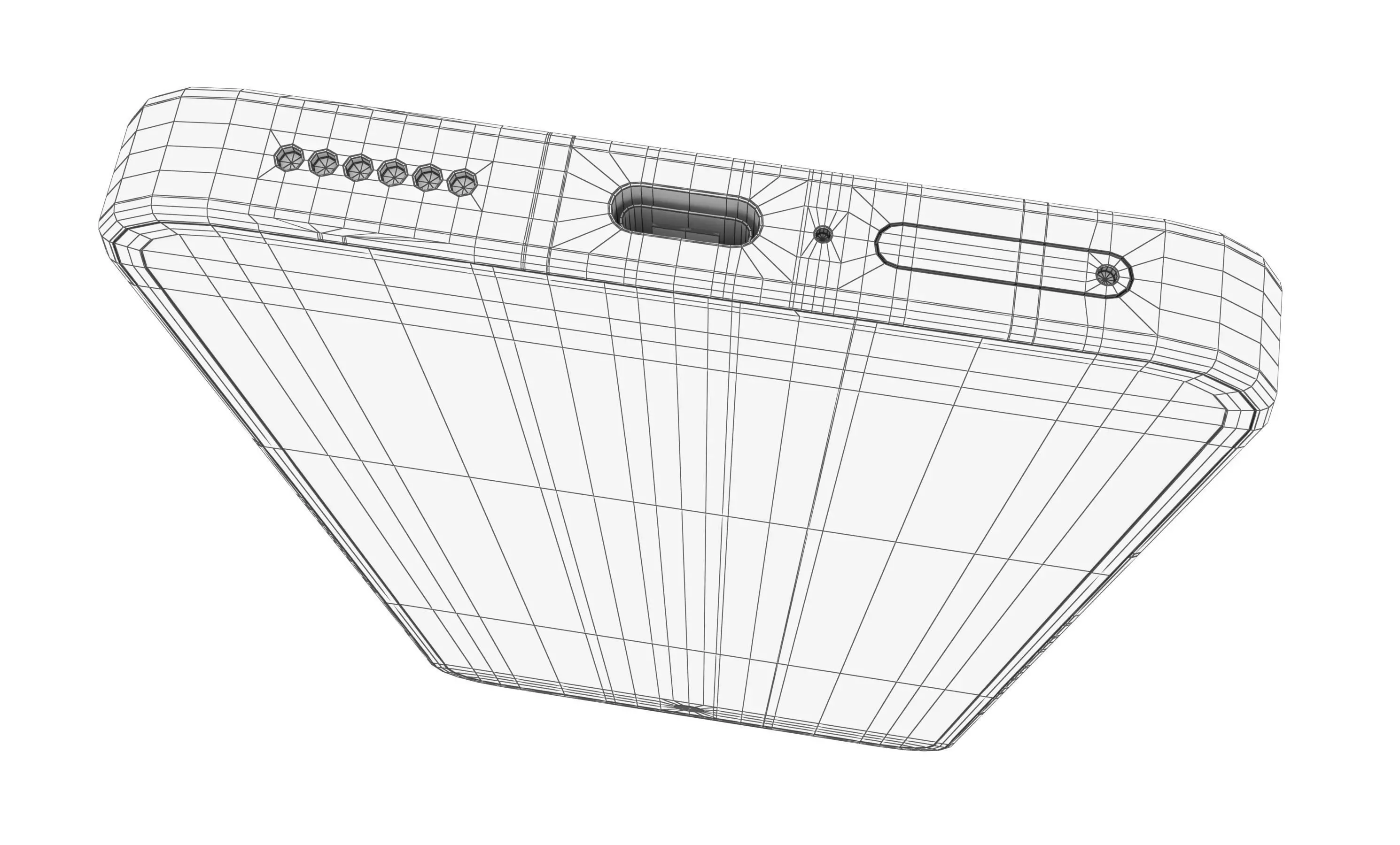 Nothing Phone 3a Pro Black 3D model_24