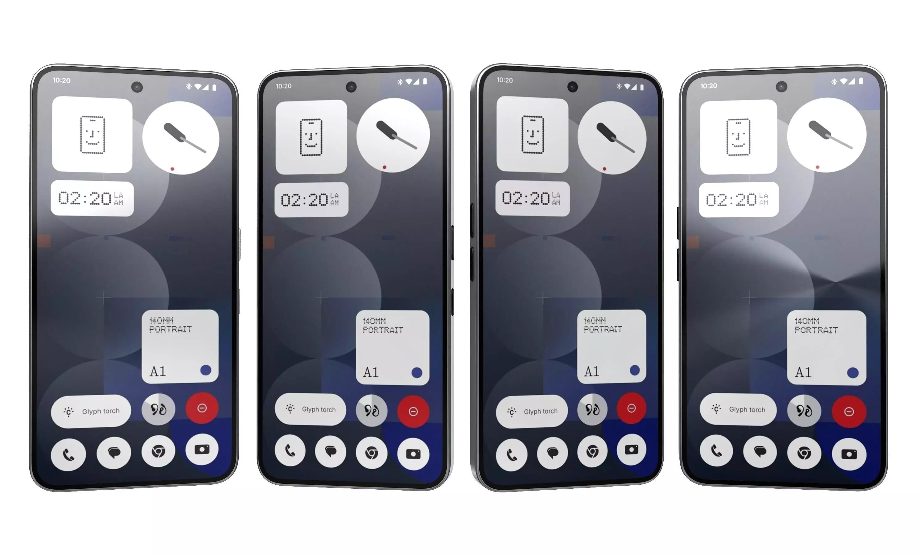 Nothing Phone 3a Pro Gray 3D model_12