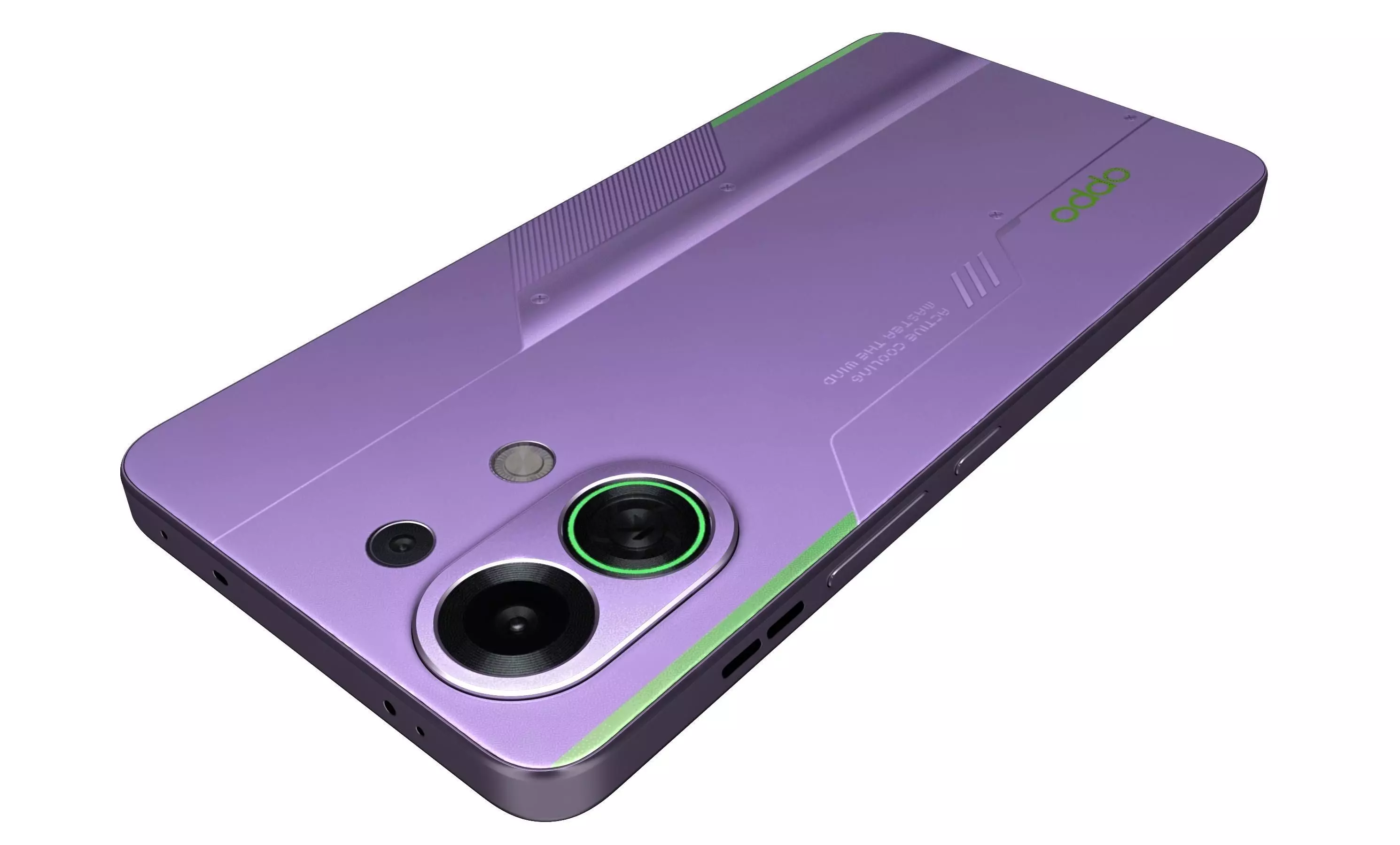 OPPO K13 Turbo Purple 3D model_13