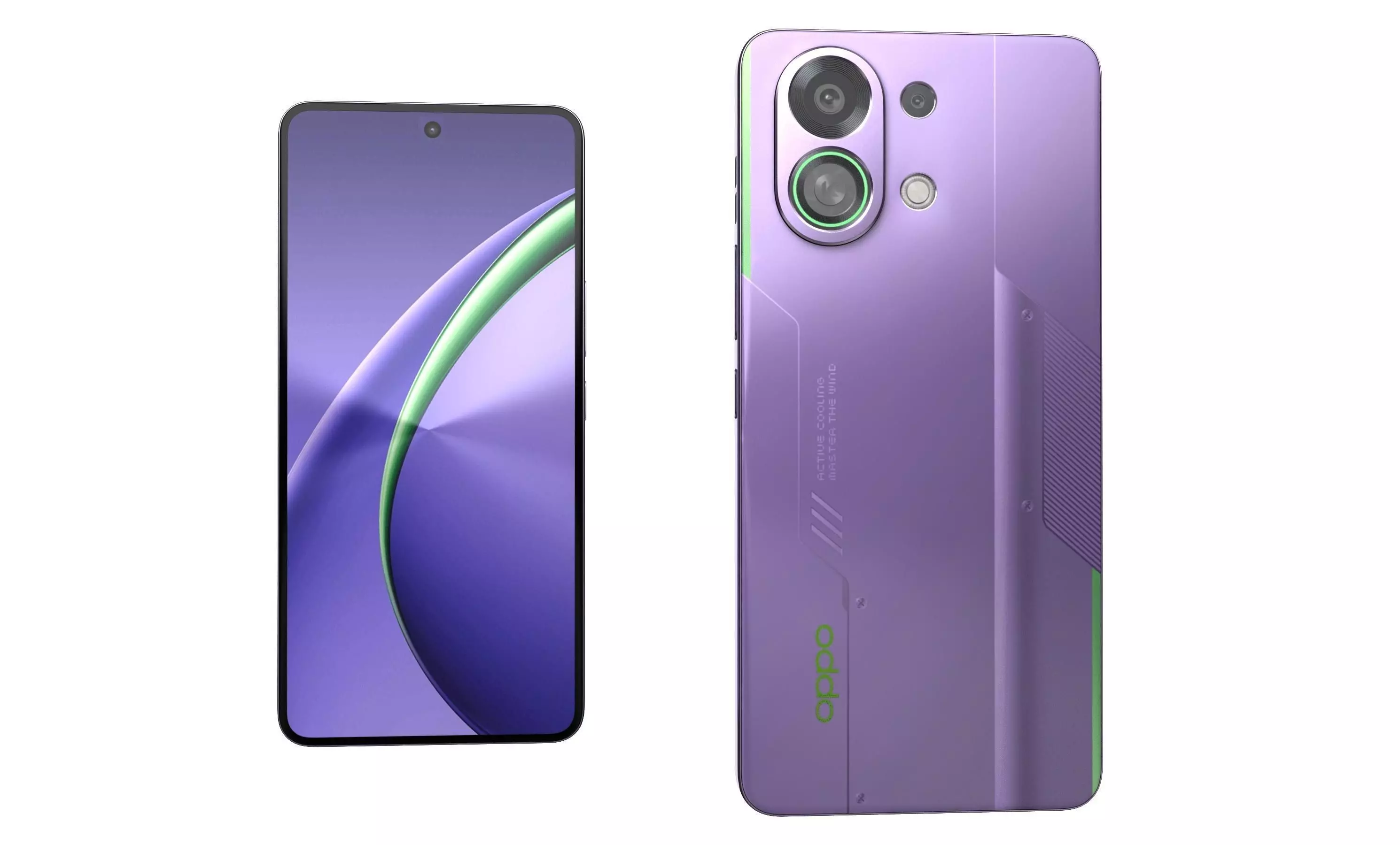 OPPO K13 Turbo Purple 3D model_7
