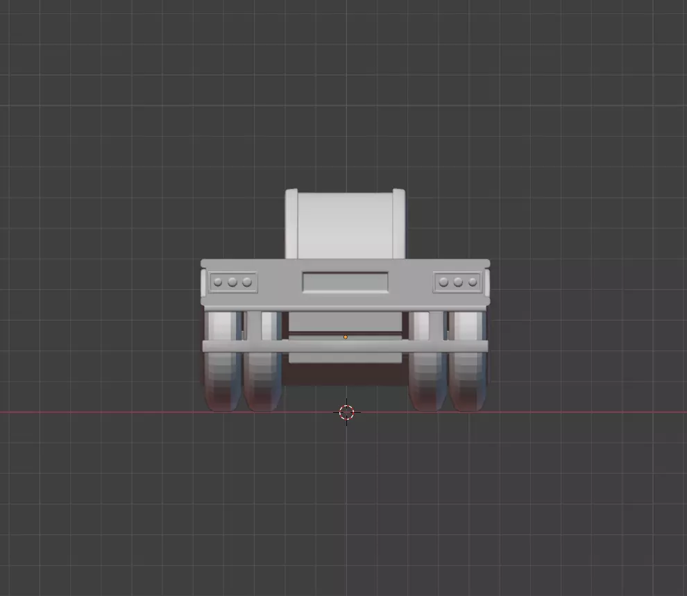 Lowboy Trailer 3D Printable 3D print model_4