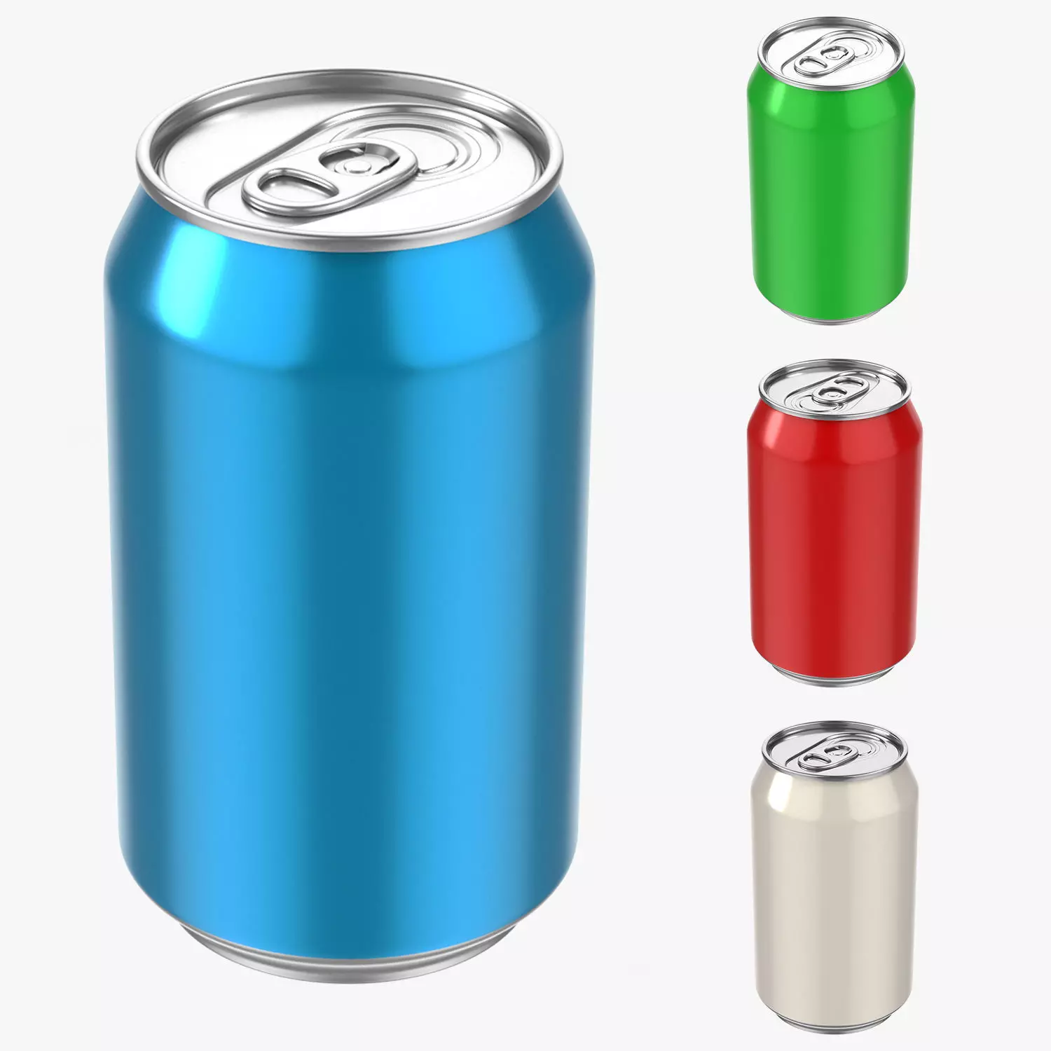 Aluminum Can 3D model_0