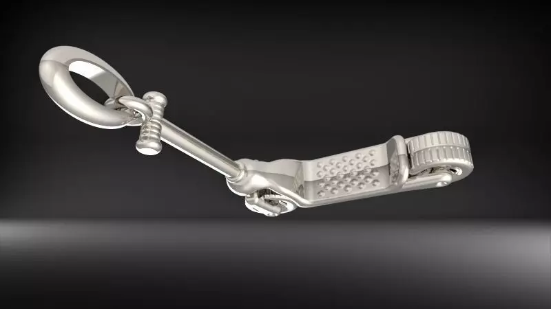 Push Scooter Pendant Necklace 3D print model_17