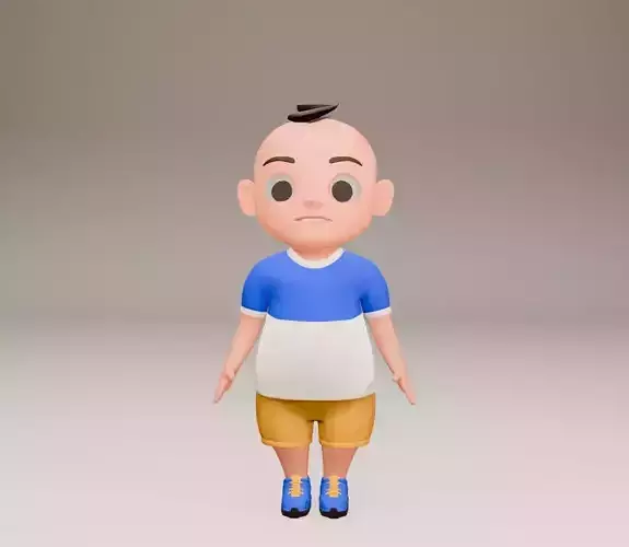 Cartoon Kid Character