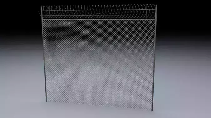 Electric Fence v3 3D model