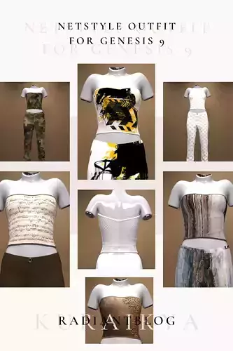 Netstyle Outfit for Genesis 9