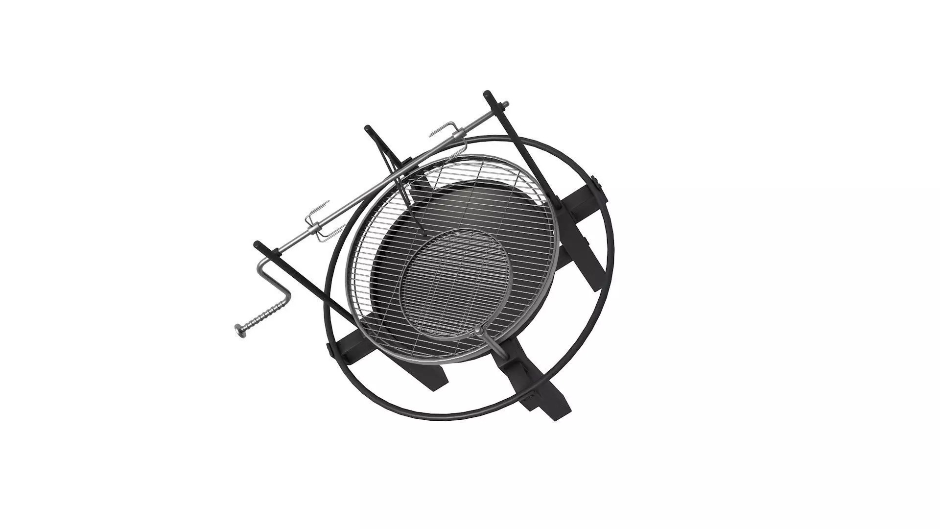 Grill Garden  3D model_1