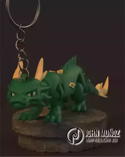 Hebi Yokai Snake Dragon - Figure decorative and keychain 3D print model