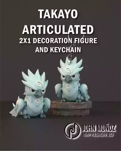 Falcon Bird Guardian Air - Figure decorative and keychain