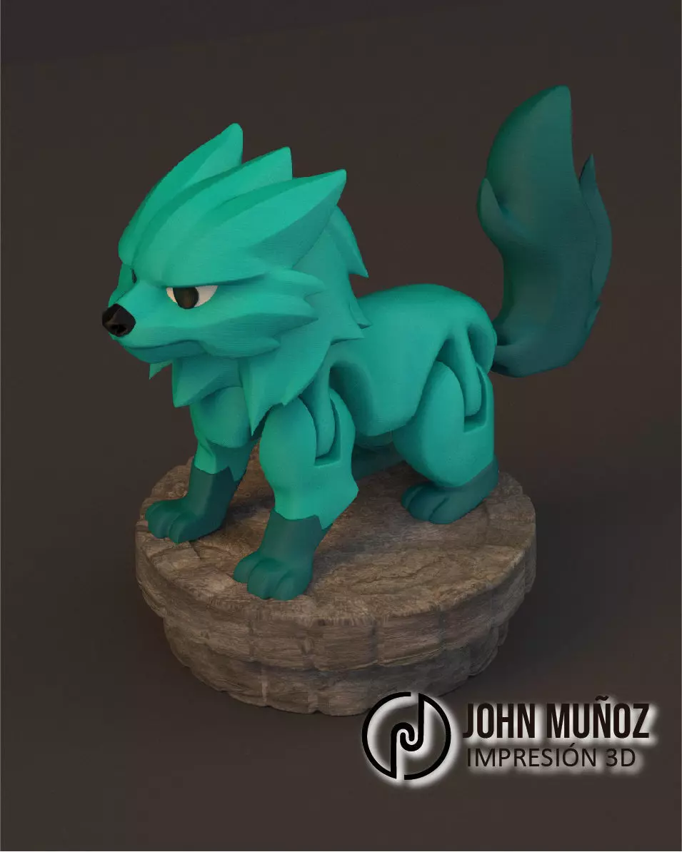 Mizuki Otter Guardian Water - Figure decorative and keychain 3D print model_5