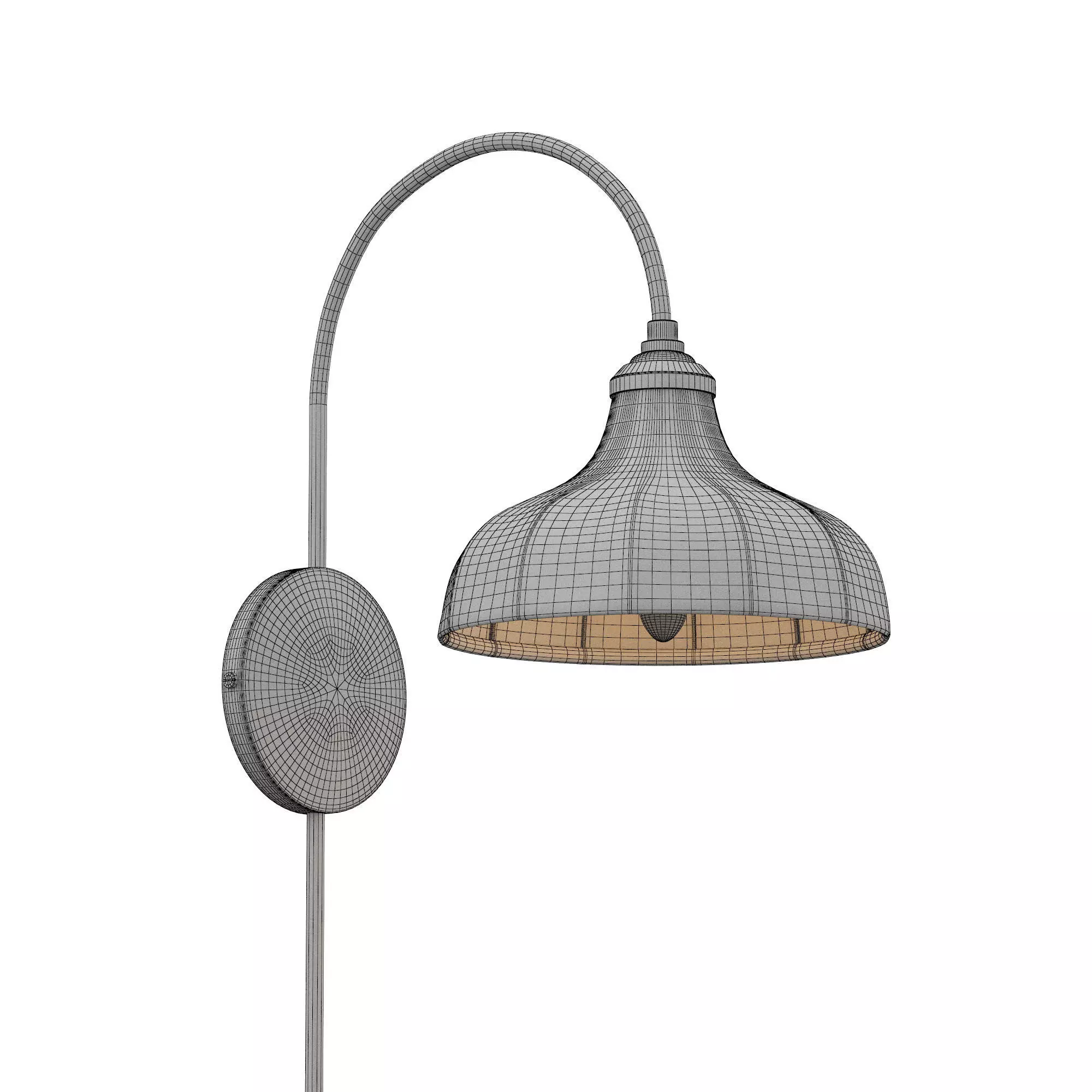 Winslet Sconce 3D model_4