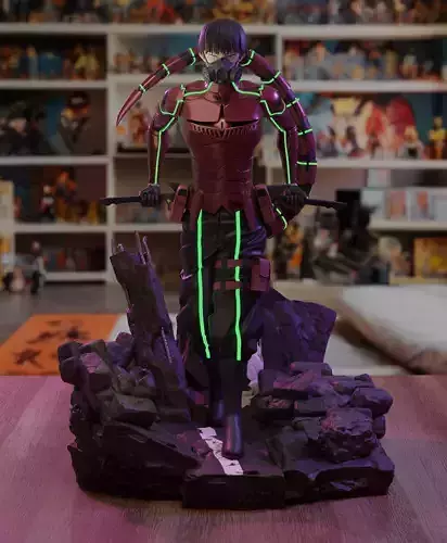 Hoshina Kaiju Armor from Kaiju N8