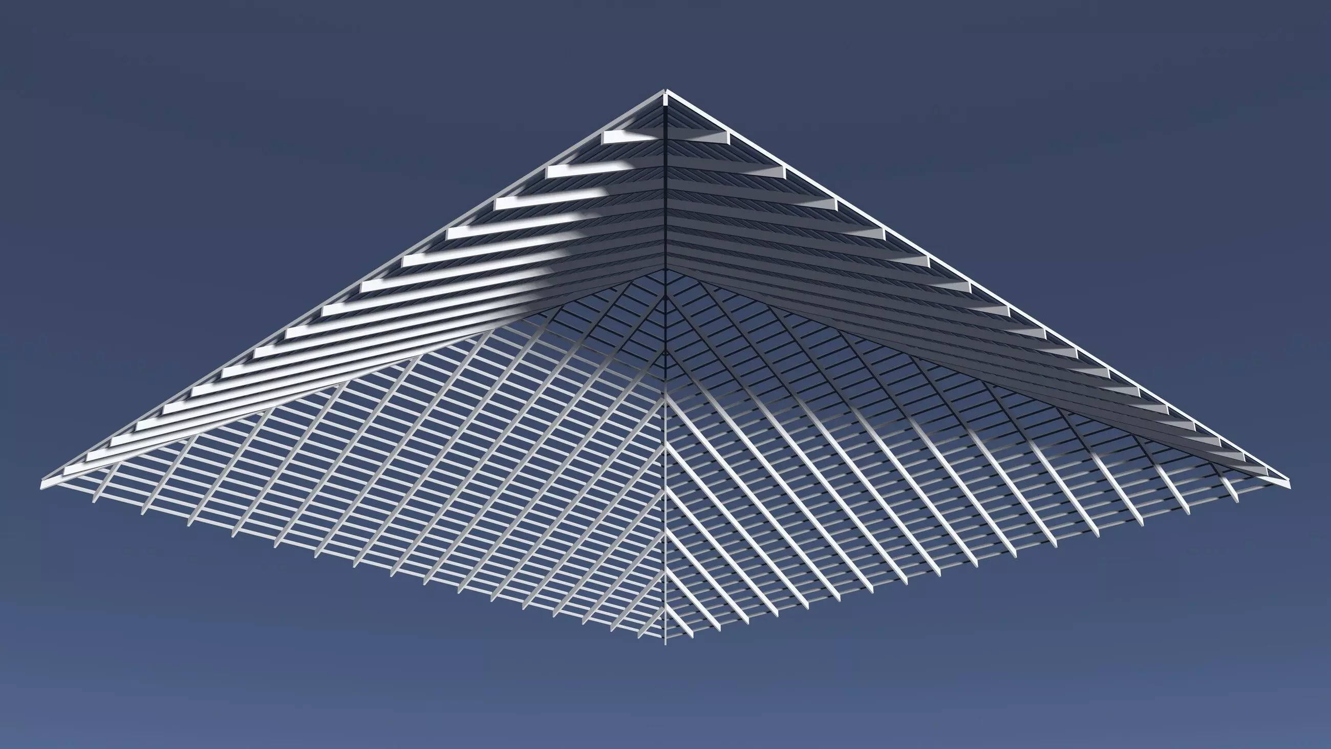 Roof structure 25O12 3D model_5