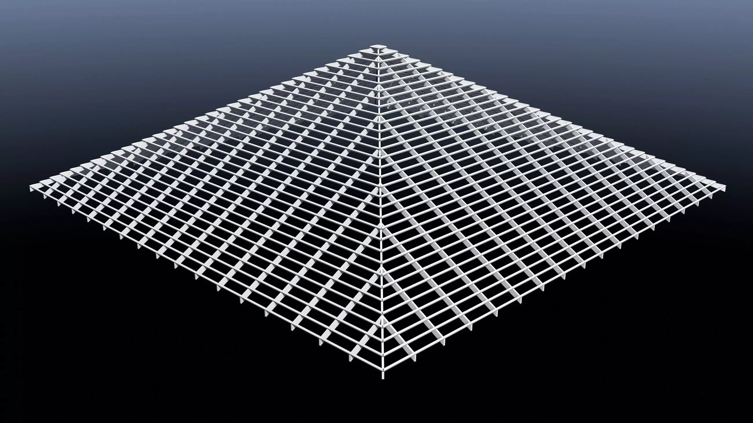 Roof structure 25O12 3D model_3