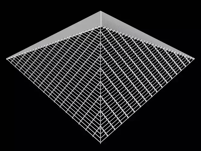 Roof structure 25O12 3D model