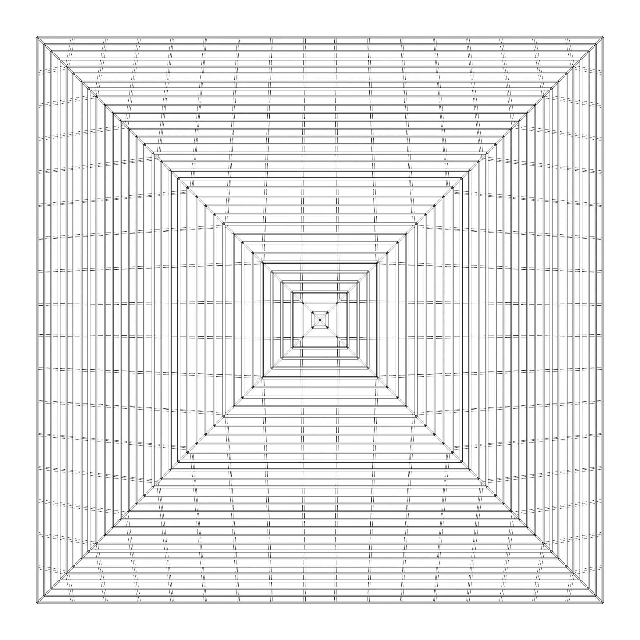 Roof structure 25O12 3D model_6