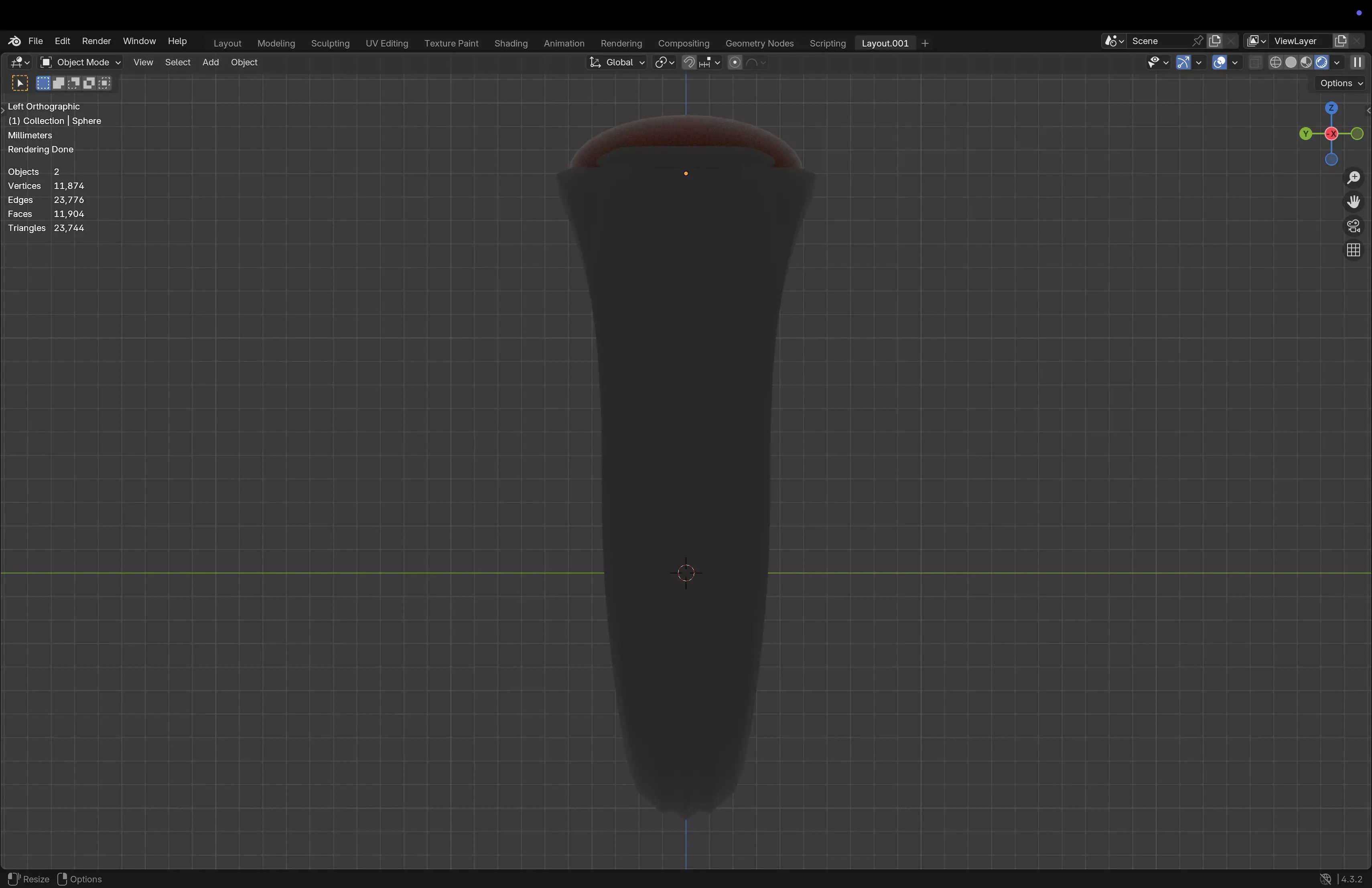 Carnelian Ring 3D print model_14