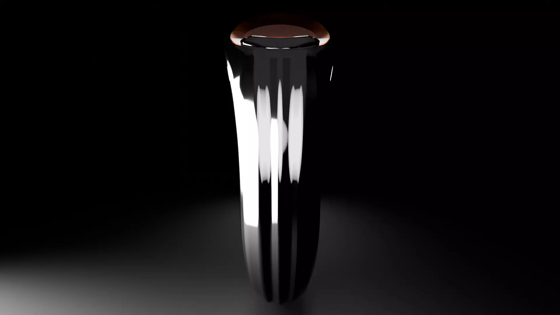 Carnelian Ring 3D print model_1