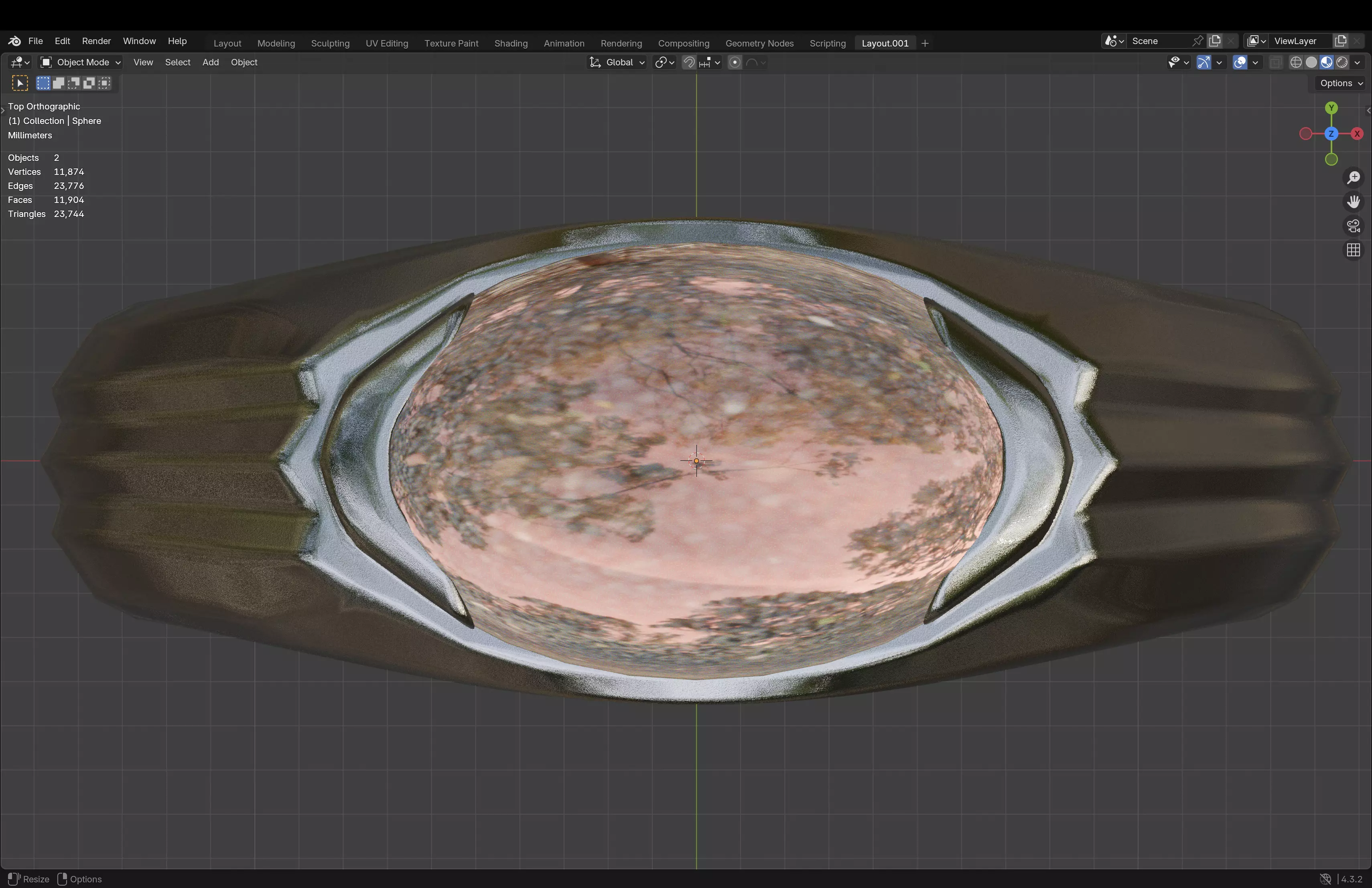 Carnelian Ring 3D print model_19