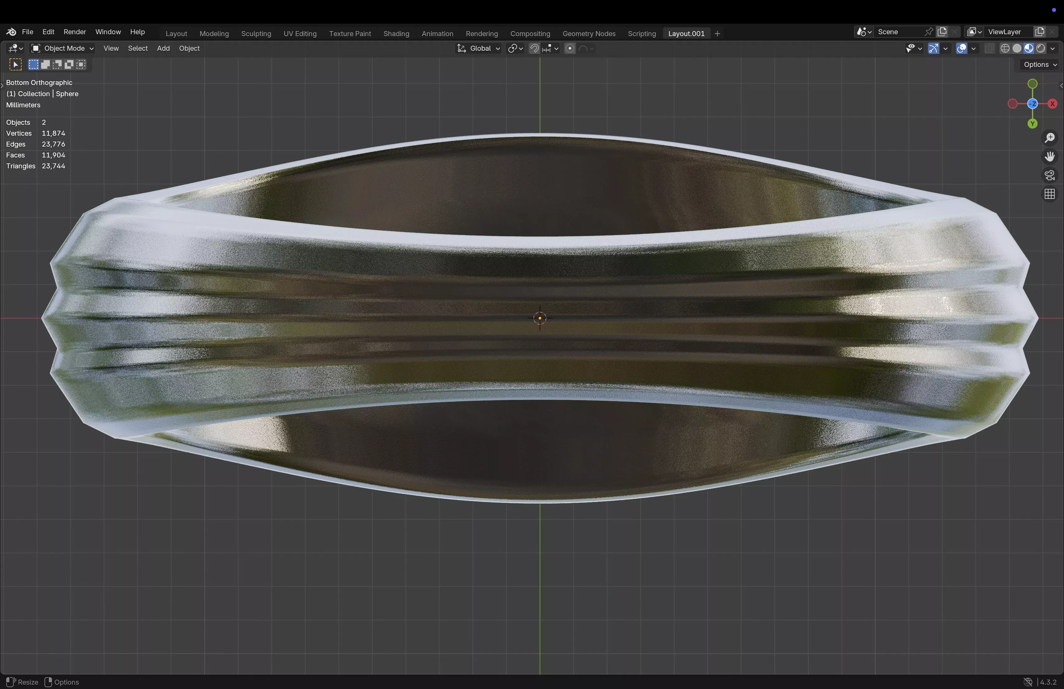 Carnelian Ring 3D print model_16